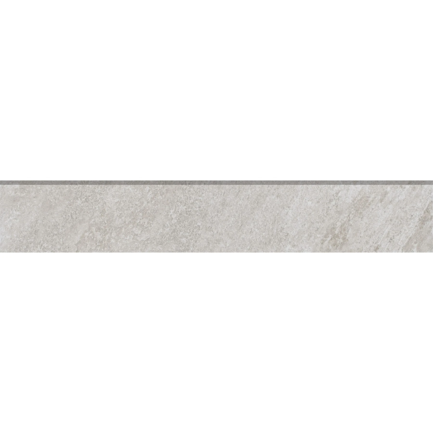Rodapé Externo Porcelanato Pedra Bahia Gelo 10x60cm Eliane