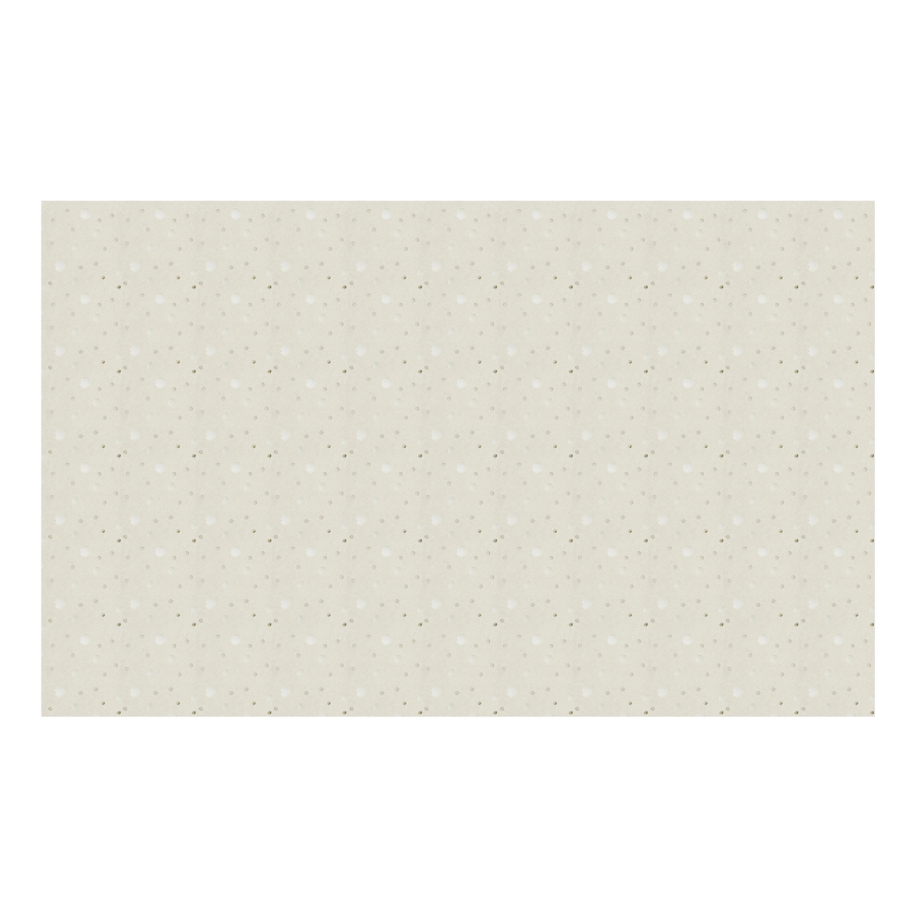 Forro de Gesso Acústico para Parede Rigitone Edge 8/15/20 120x196x1,25cm Branco Placo