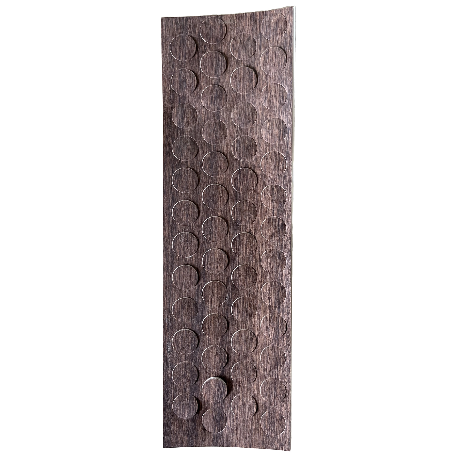 Tapa Furo Imbuia Terra Raízes PVC 13mm Marfim Tapa Furos