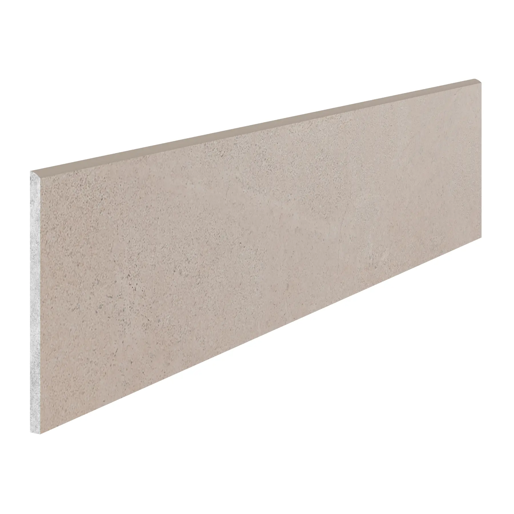 Rodapé Porcelanato Natural Borda Reta Super Touch 20X120cm Oasi Duna Portobello