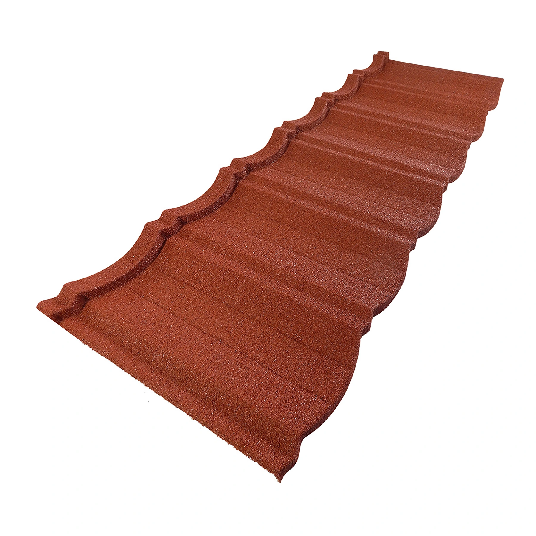 Telha Cerâmica Gravilhada 39,8 x 112cm Terracota Euro Telhas