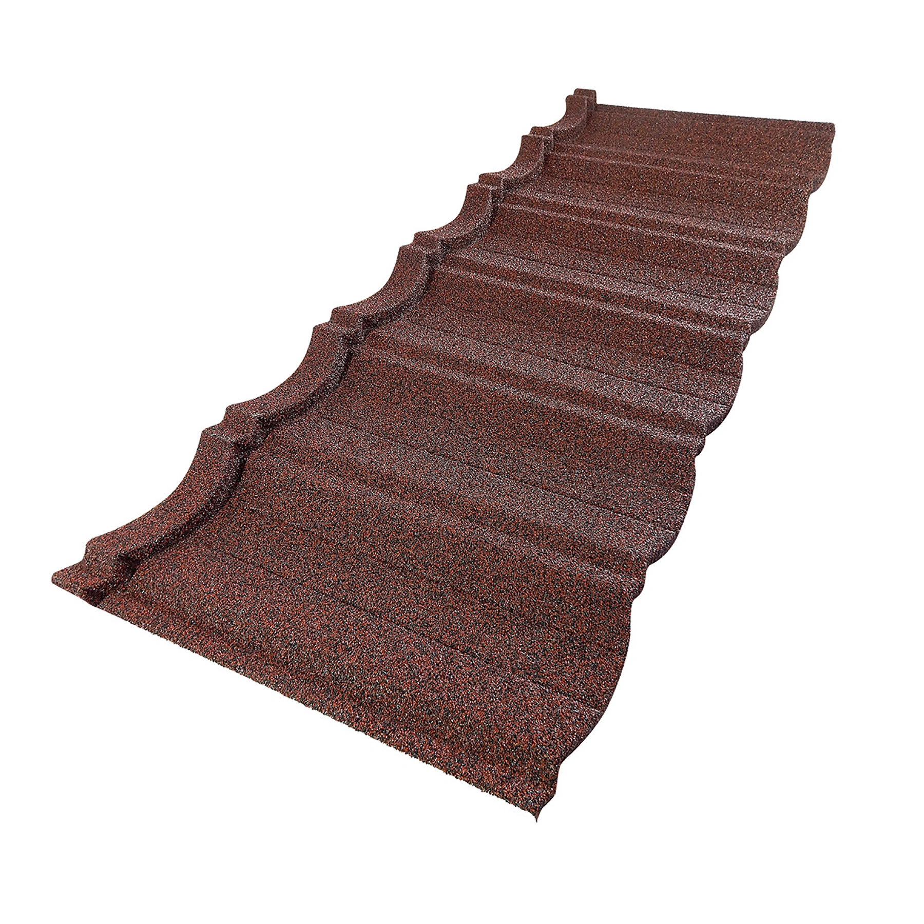 Telha Cerâmica Gravilhada 39,8 x 112cm Terracota Euro Telhas