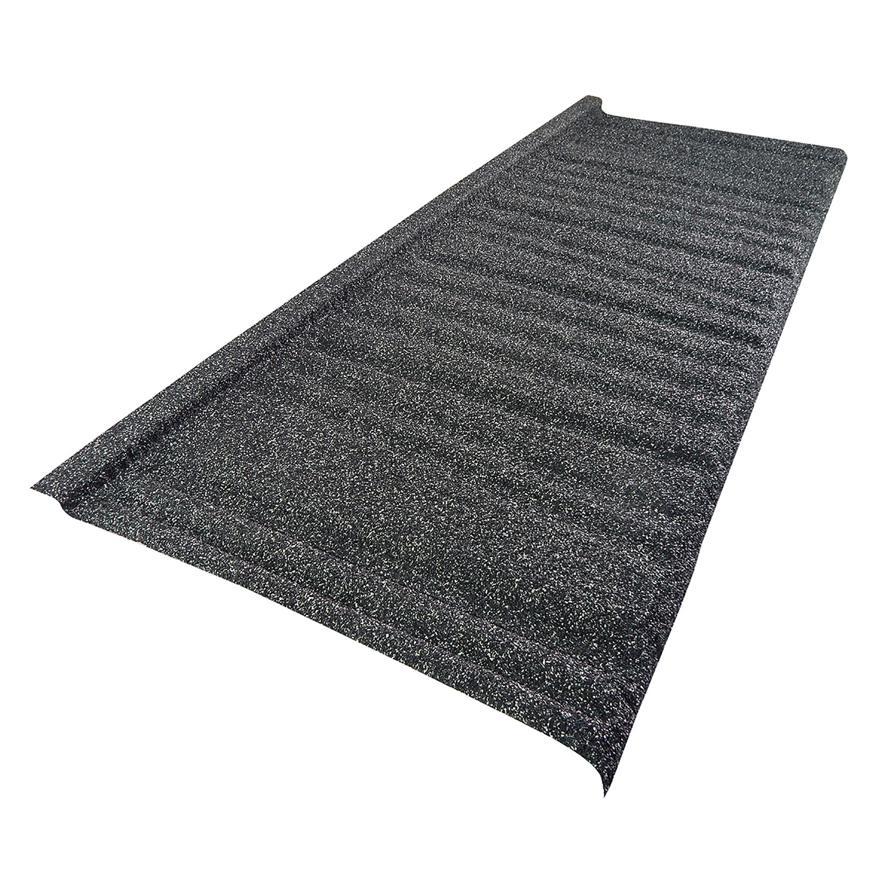 Telha Cerâmica Gravilhada 43 x 118cm Preta Euro Telhas