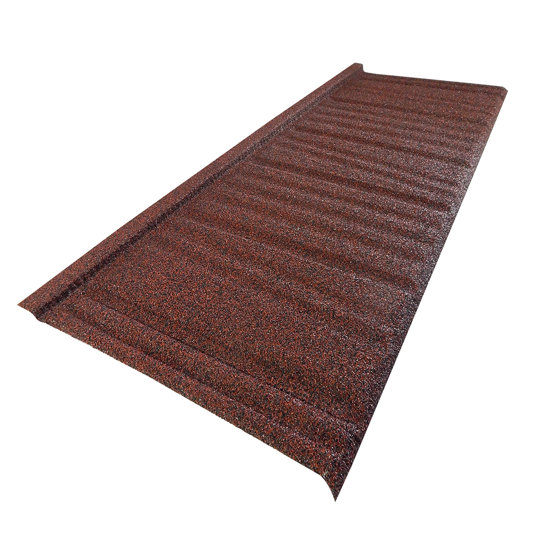 Telha Cerâmica Gravilhada 43 x 118cm Terracota Euro Telhas