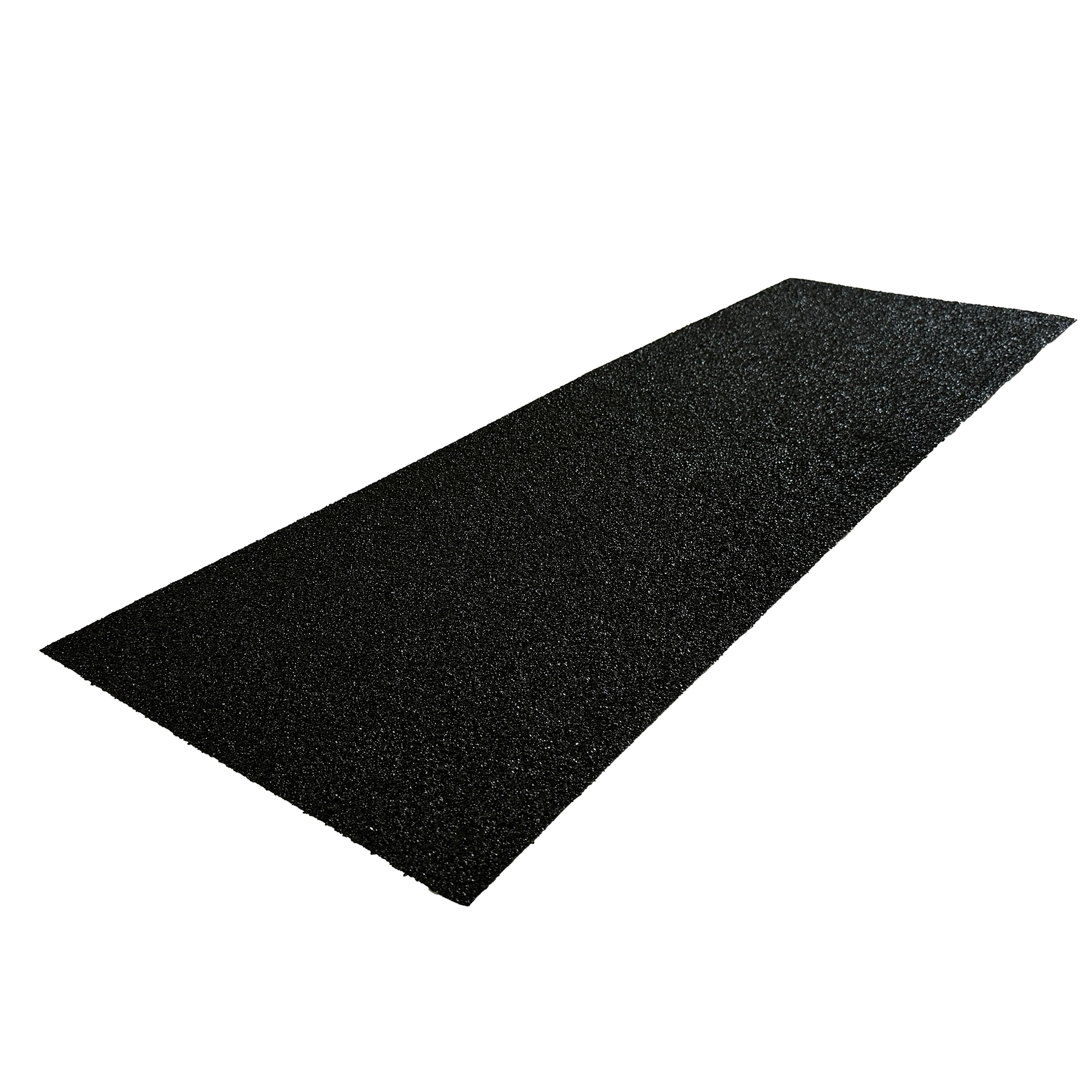 Chapa Plana Cerâmica Gravilhada 20x120cm Preta Euro Telhas