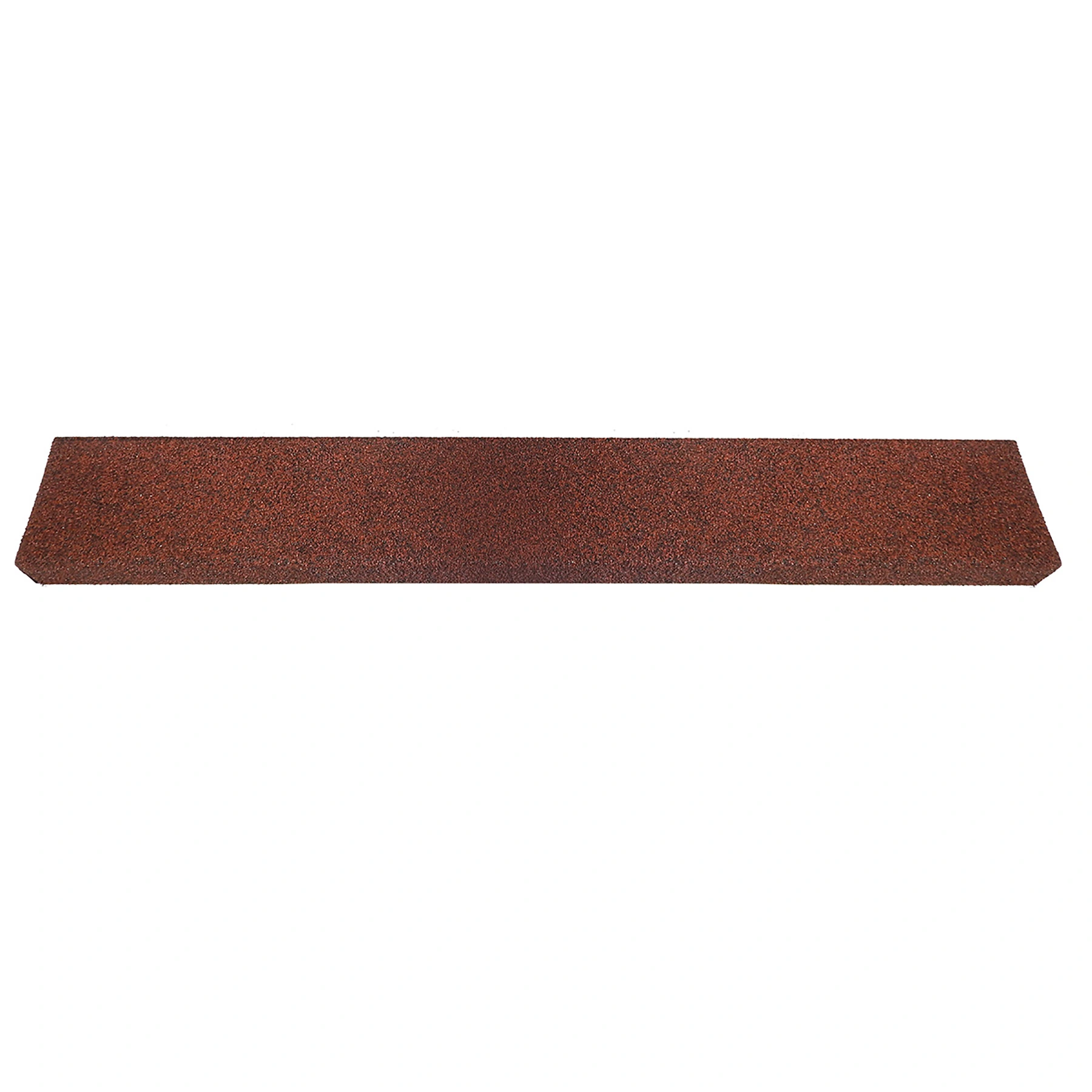 Acabamento Gravilhado Lateral fixar Alvenaria 18,5x120cm Terracota Euro Telhas