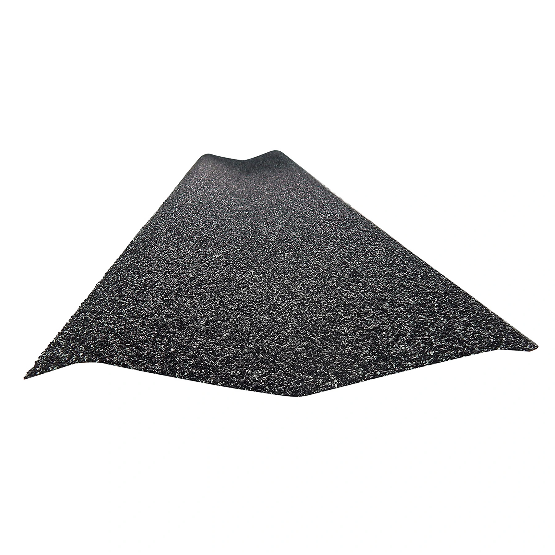Acabamento Gravilhado Superior 24x120cm Preto Euro Telhas