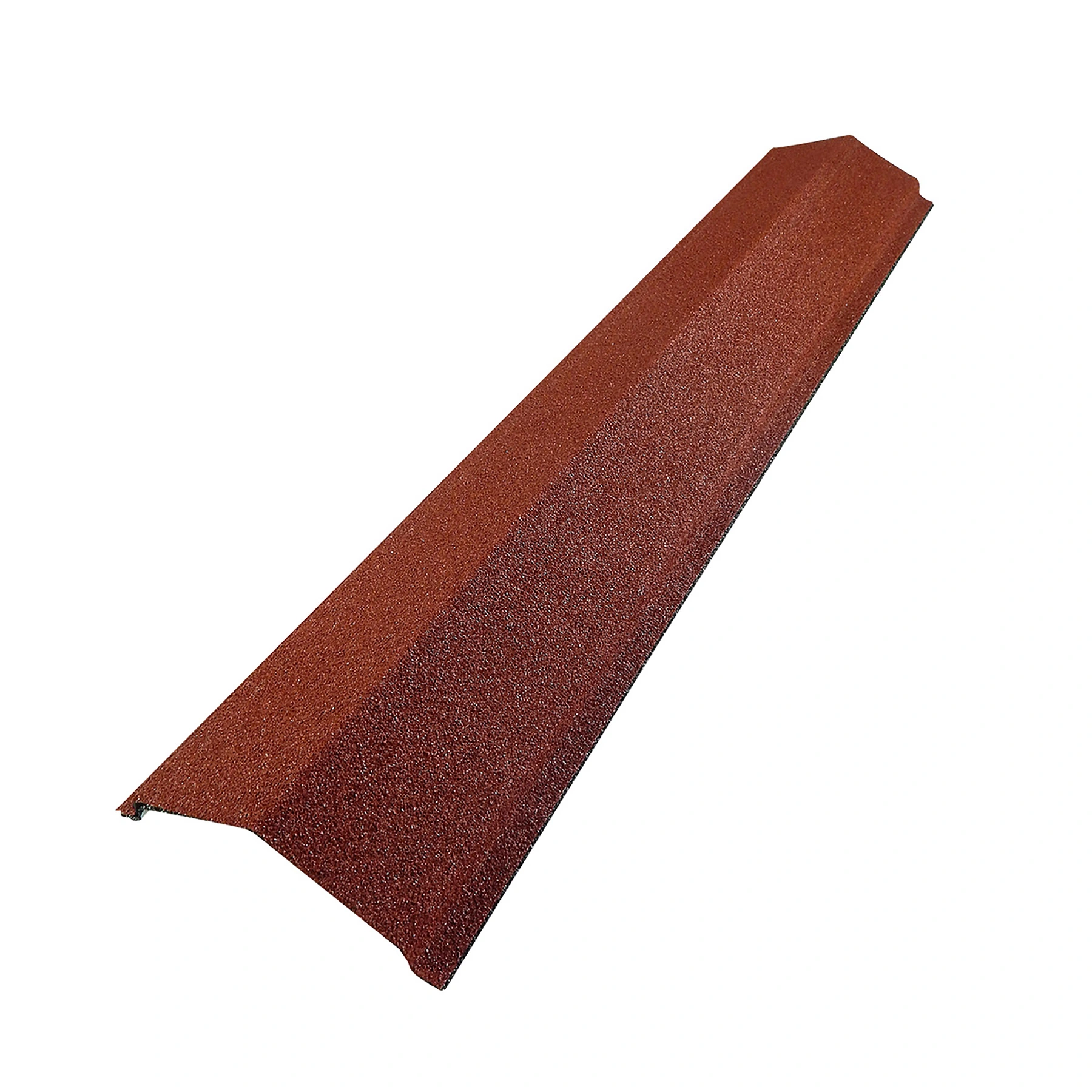 Cumeeira Cerâmica Gravilhada 25x120cm Terracota Euro Telhas