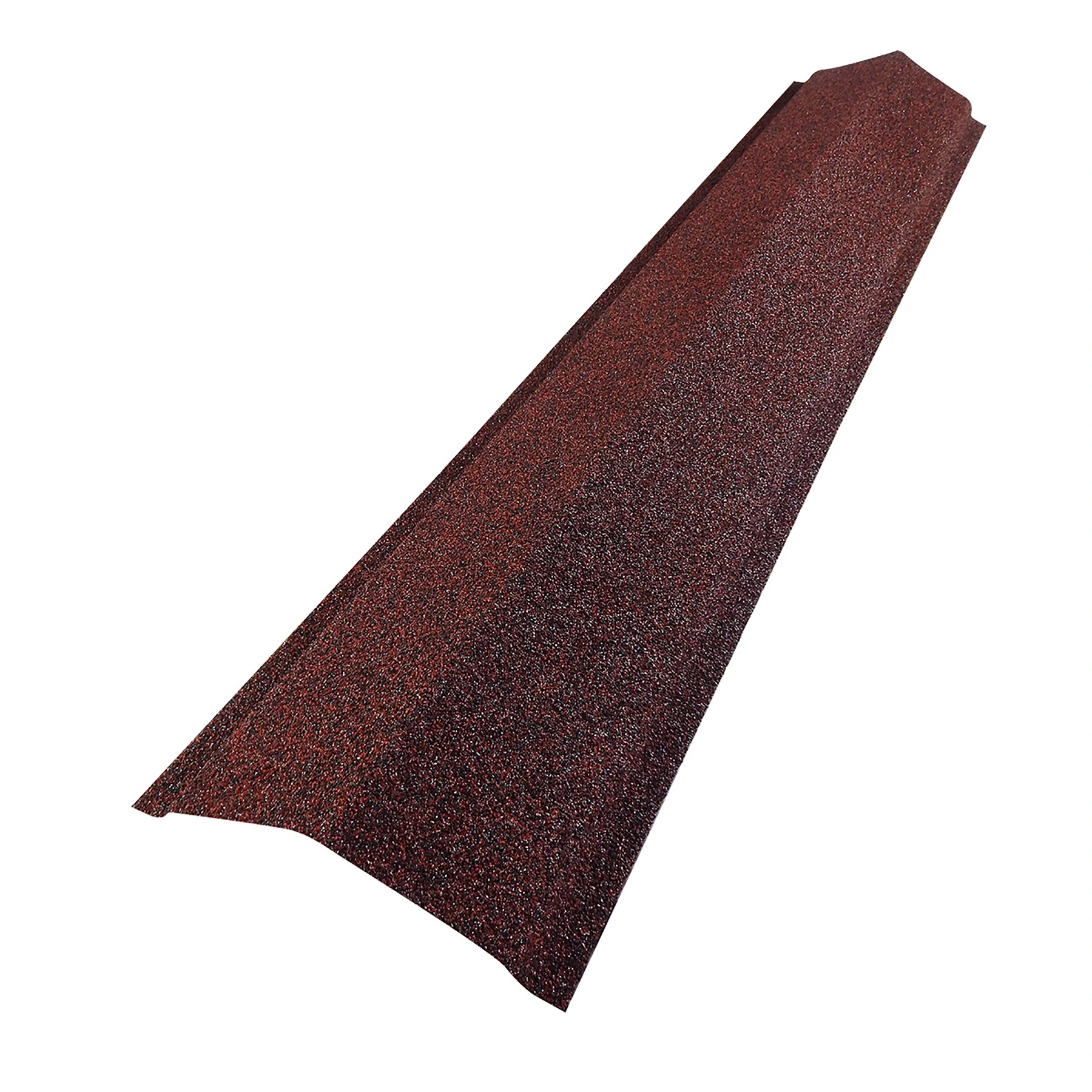 Cumeeira Cerâmica Gravilhada 25x120cm Terracota Euro Telhas