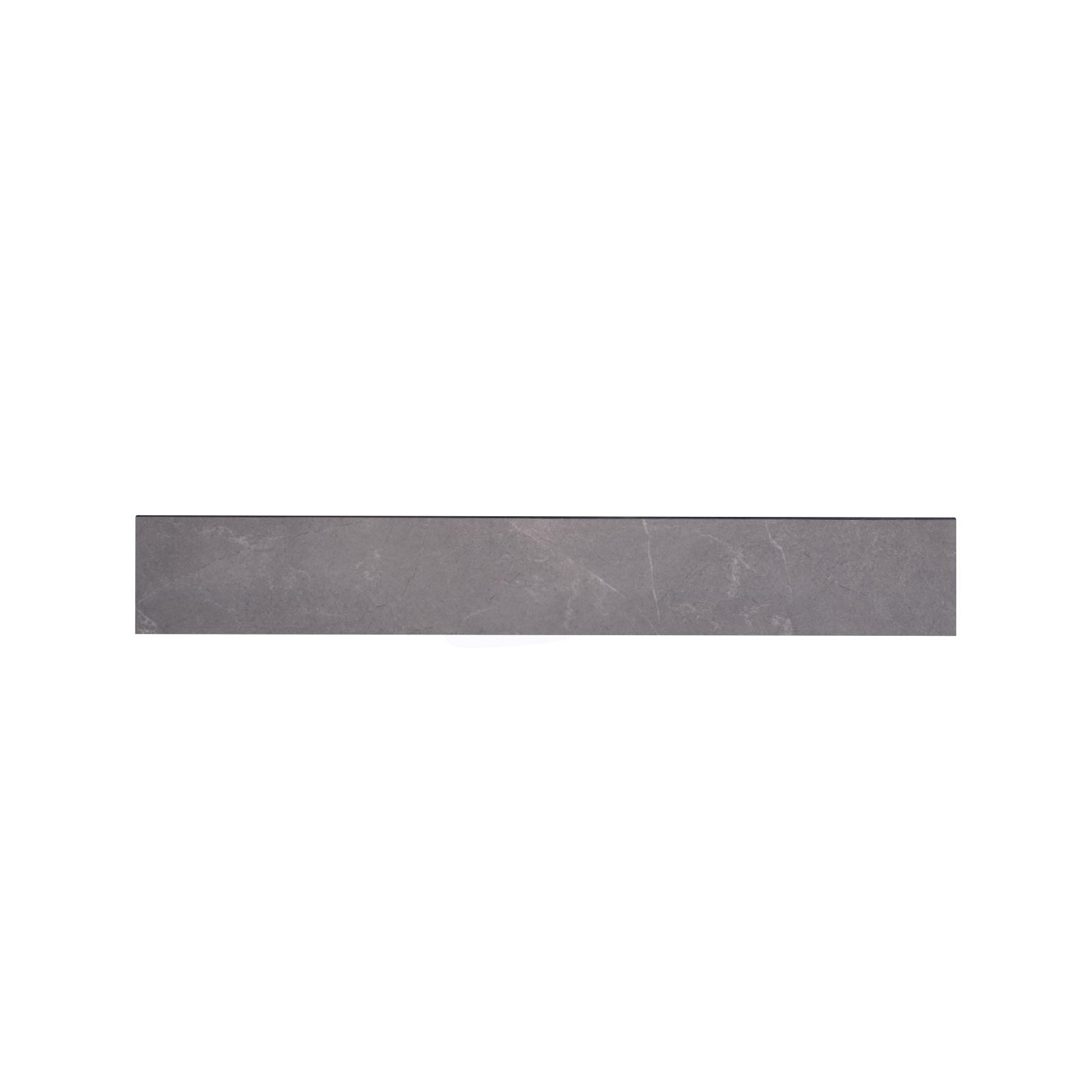 Rodapé de Porcelanato Fast Cinza 11,5x82cm Arts e Mosaicos