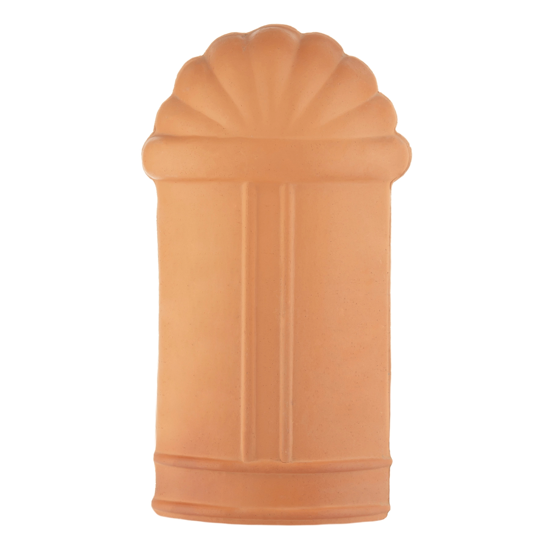 Telha Cerâmica Mão de Leão Natural 45x23,5cm 10mm Monteiro