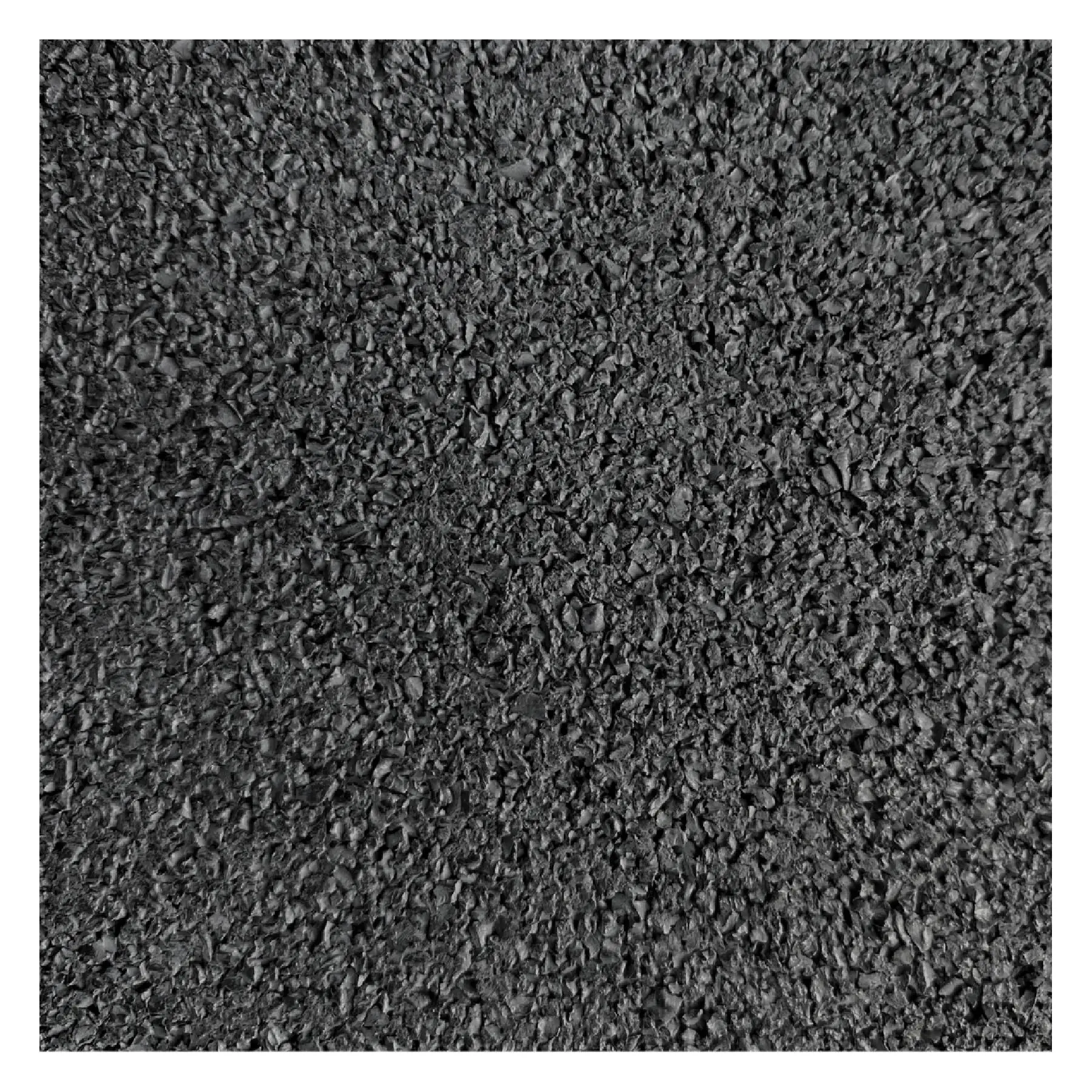 Piso de Borracha Impact Soft Fitness Grafite 50x50x1,1cm 20 Placas por Caixa Aubicon