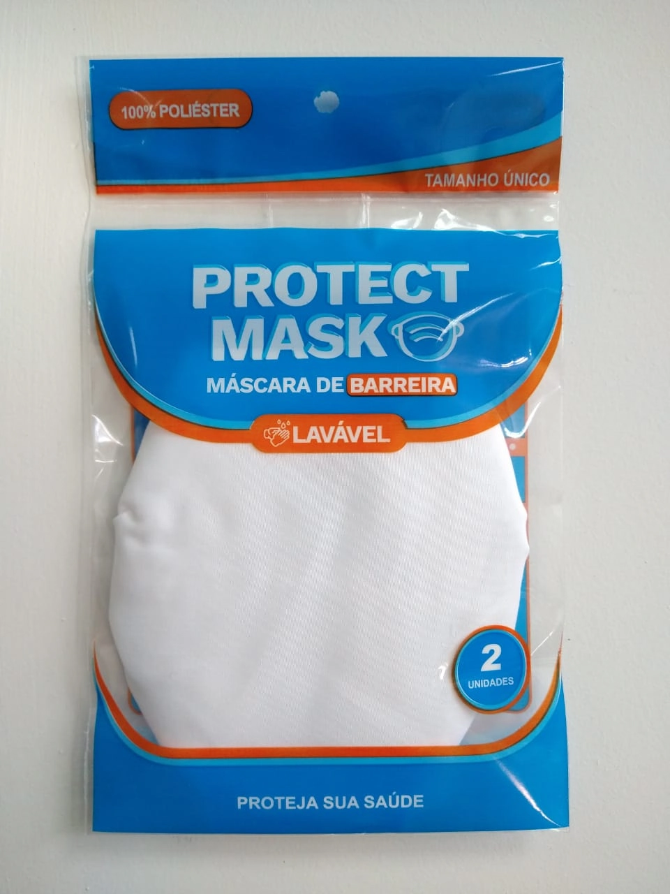 Mascara Protect Mask C 2un Branca
