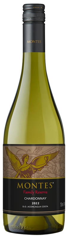 Vinho Chileno Branco Reserva Chardonnay Montes 750ml