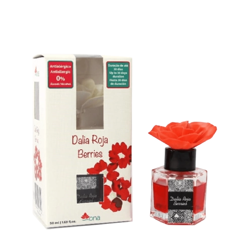 Aromatizante Flor Ona Essencias 50ml Dalia Roja