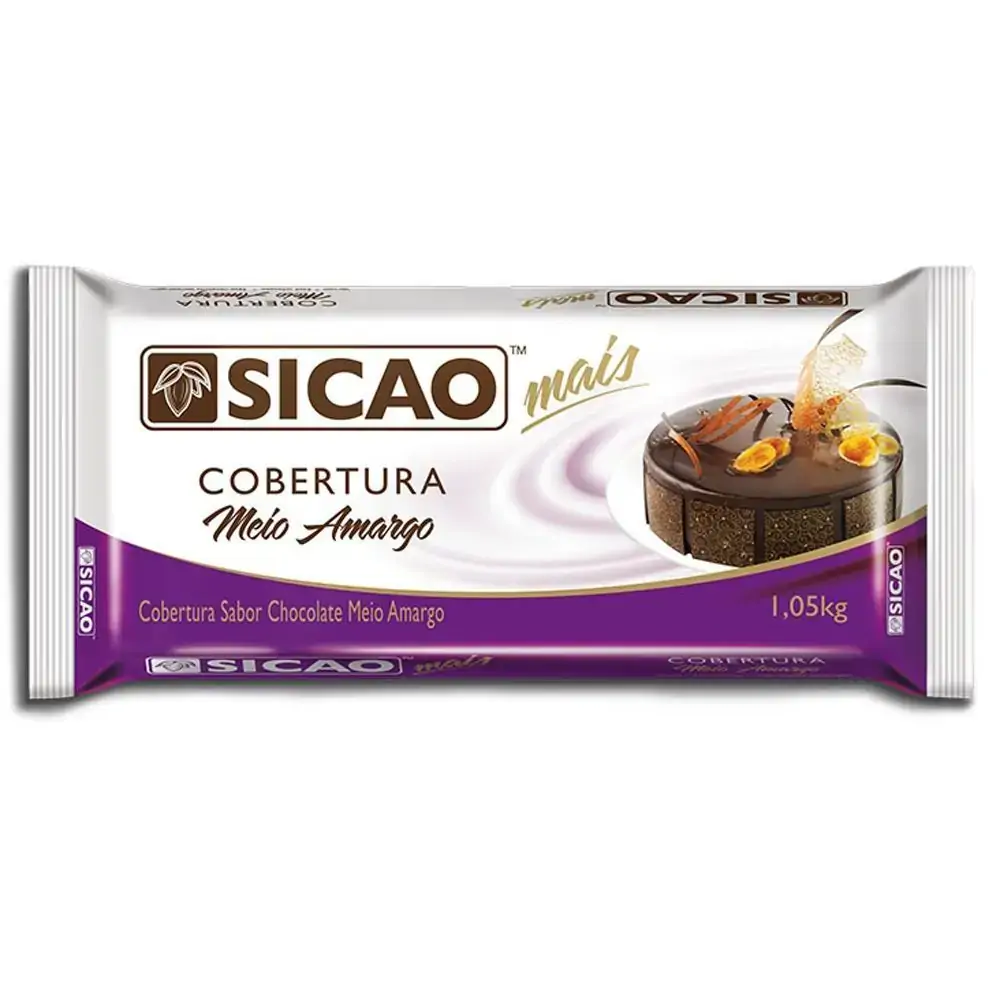 Choc.sicao Cob.choc.meio Amargo 1,01kg