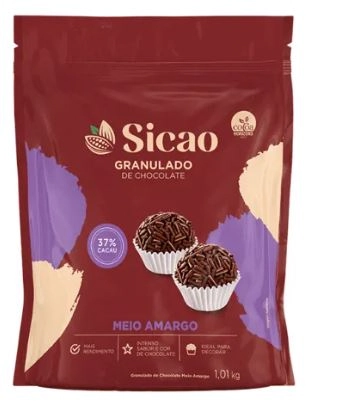 Granulado Sicao M Amargo 300g Callebaut