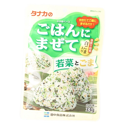 Temp Tanaka Gohan Ni Mazete 33g Wakanatogoma