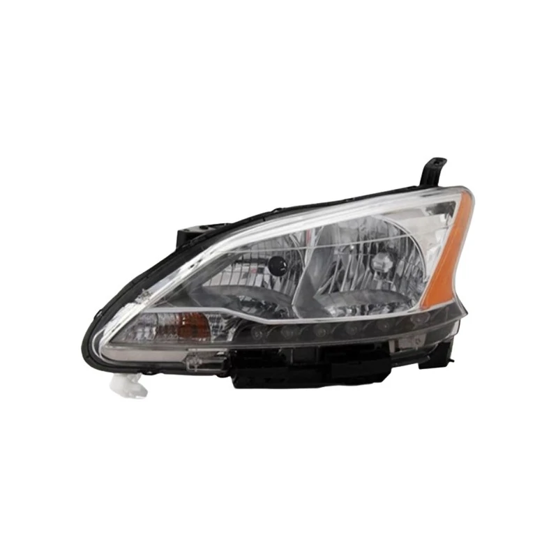 Farol Principal NISSAN SENTRA Lado Esquerdo Regulagem Manual com Led - TYC 209390061ALD