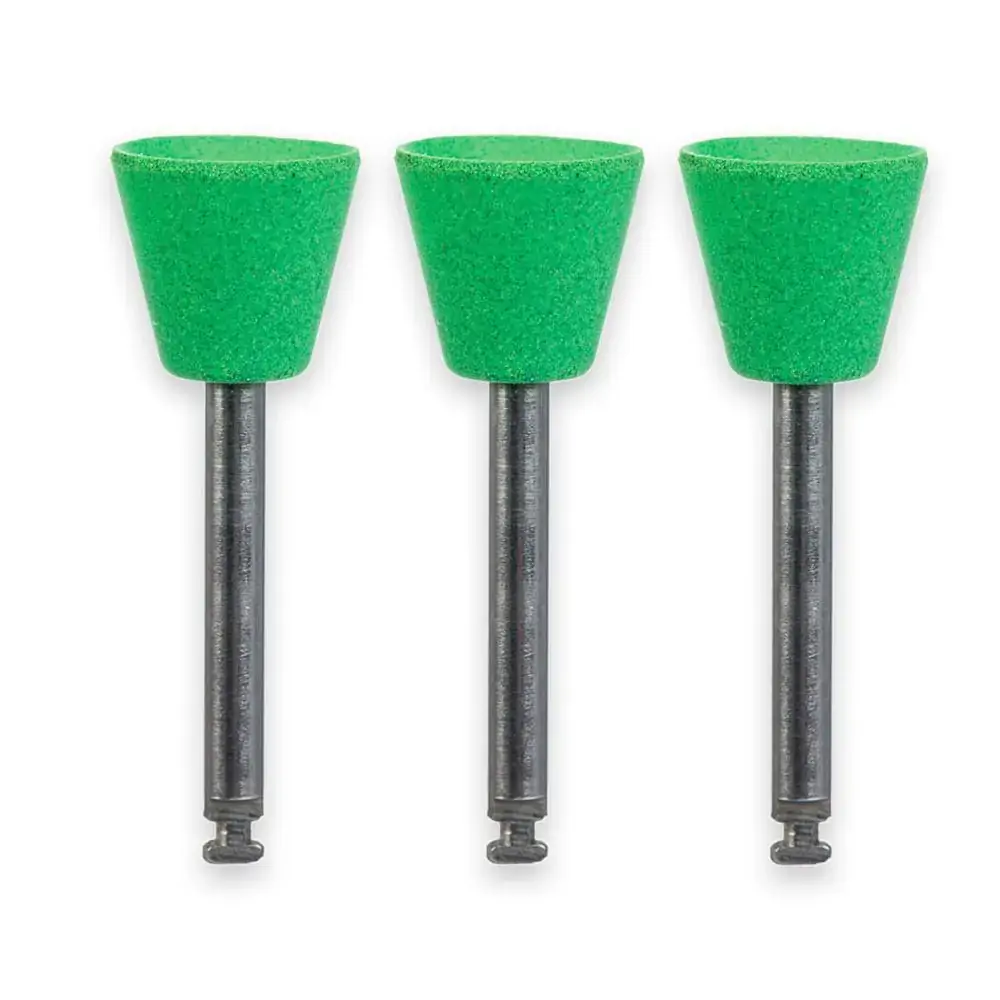 Jiffy Policher Cups Coarse Verde com 3 - Ultradent