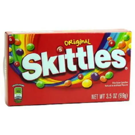 Bala Skittles Original Box 99gr