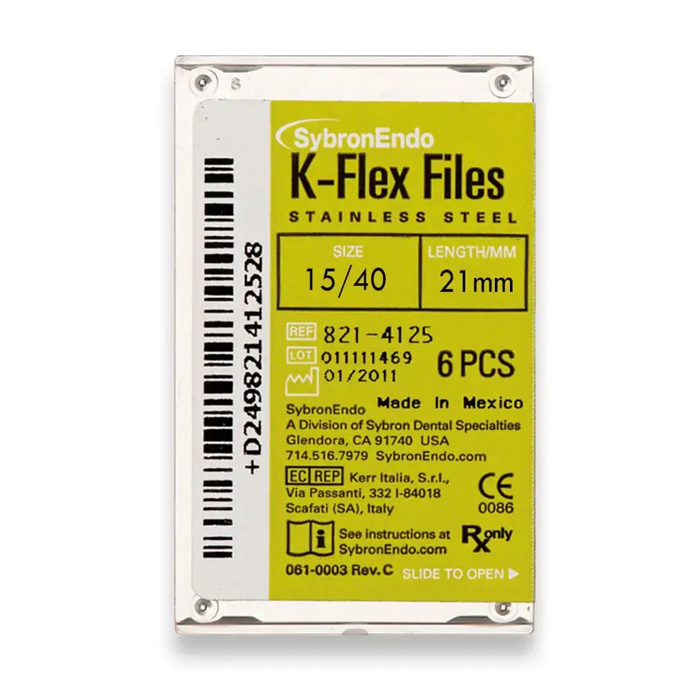 Lima Flex Files 21mm - Kavo - Lima Flex Files 21Mm N°15/40 - Kavo