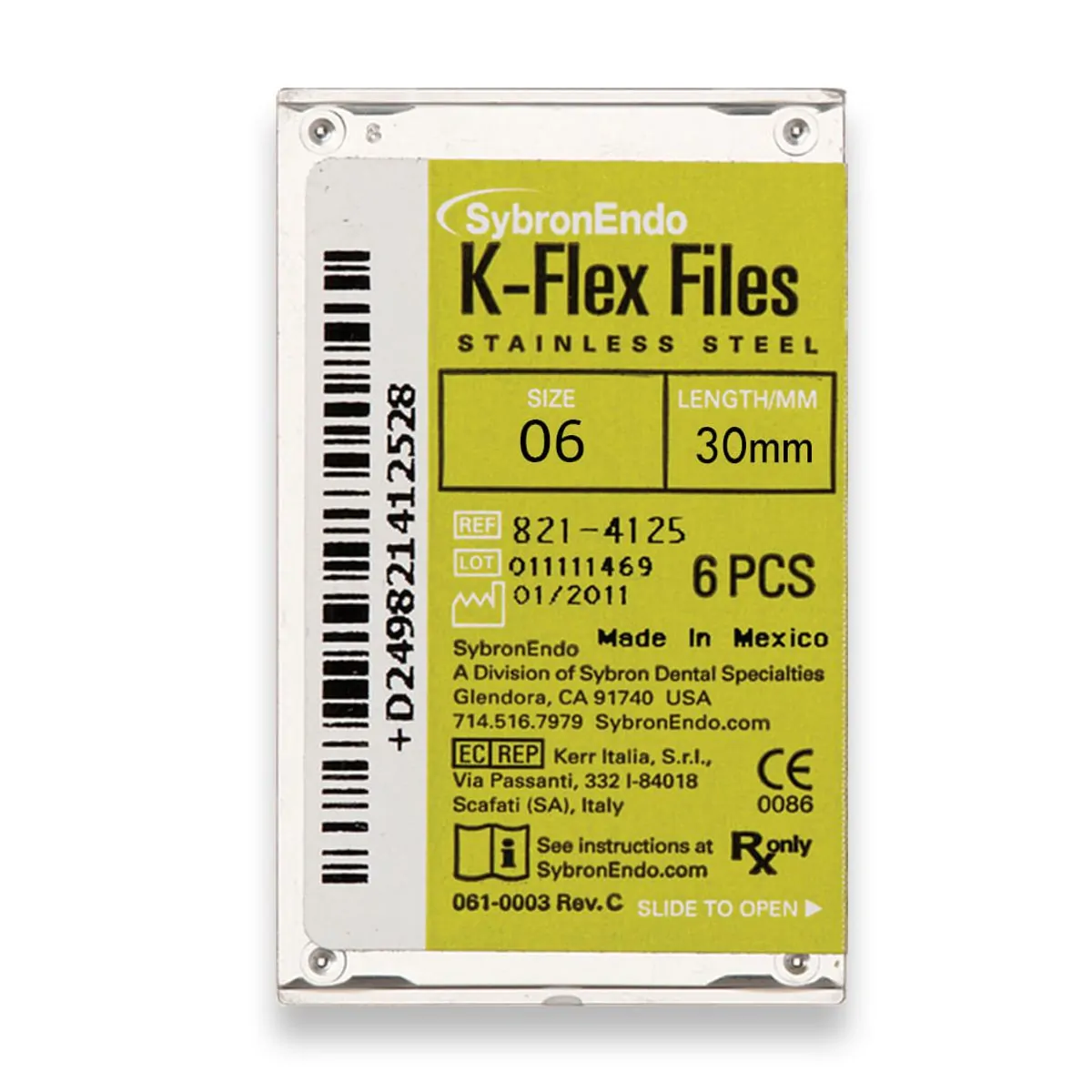 Lima Flex Files 30mm - Kavo - Lima Flex Files N° 06 de 30mm - Kavo