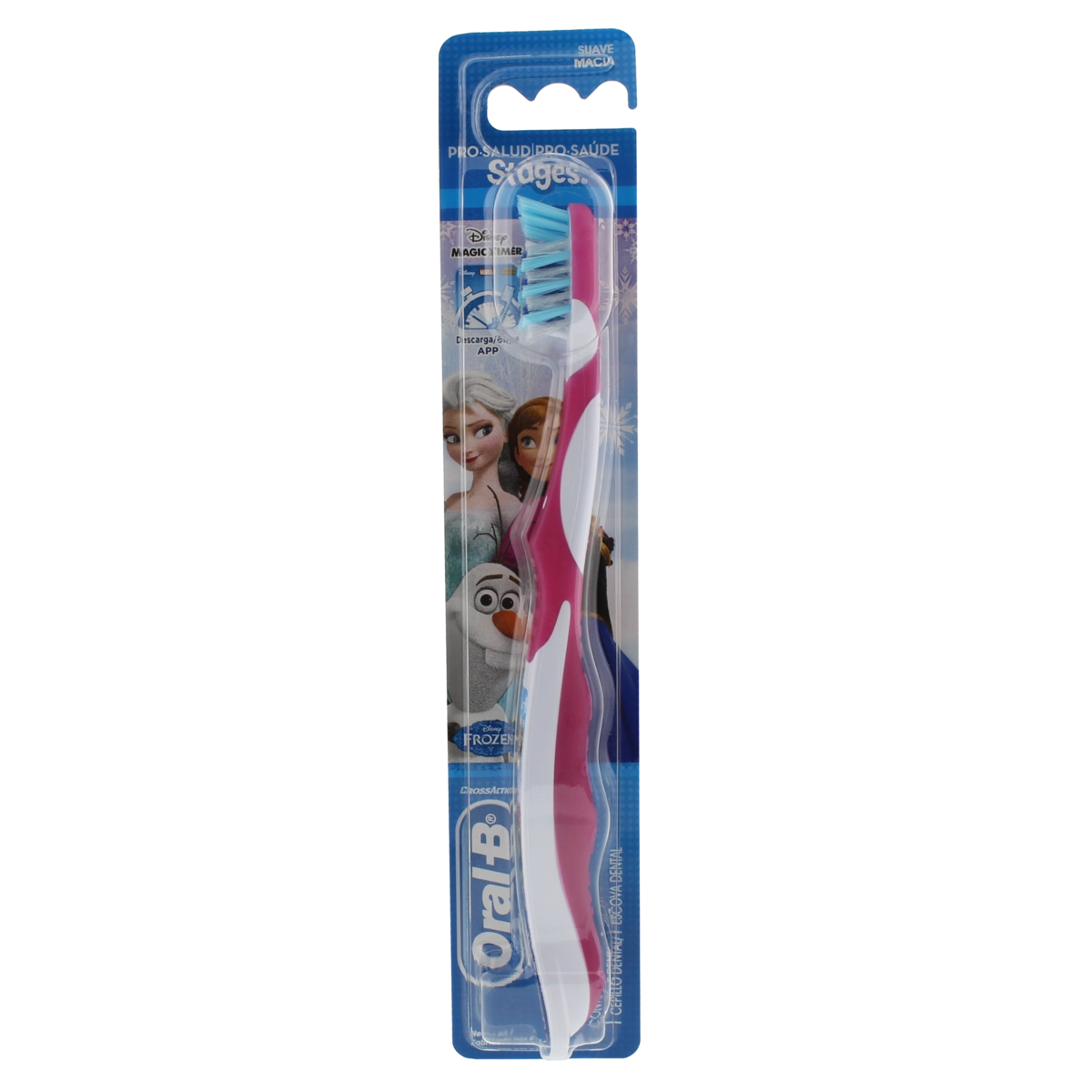 Escova Dental Oral B Pro Saúde Steges 8 Suave Macia