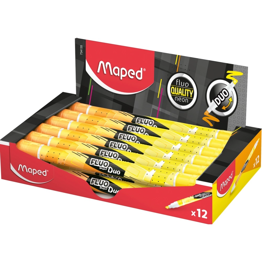 Marca Texto Fluo Duo Lr Am Maped