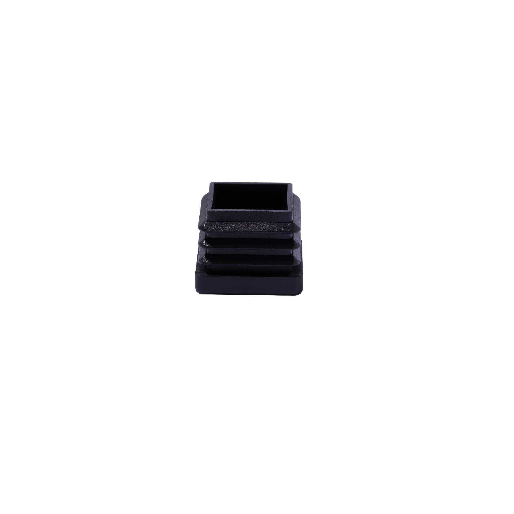 Ponteira para Móveis Quadrado Plástico 40x40mm Preto Standers