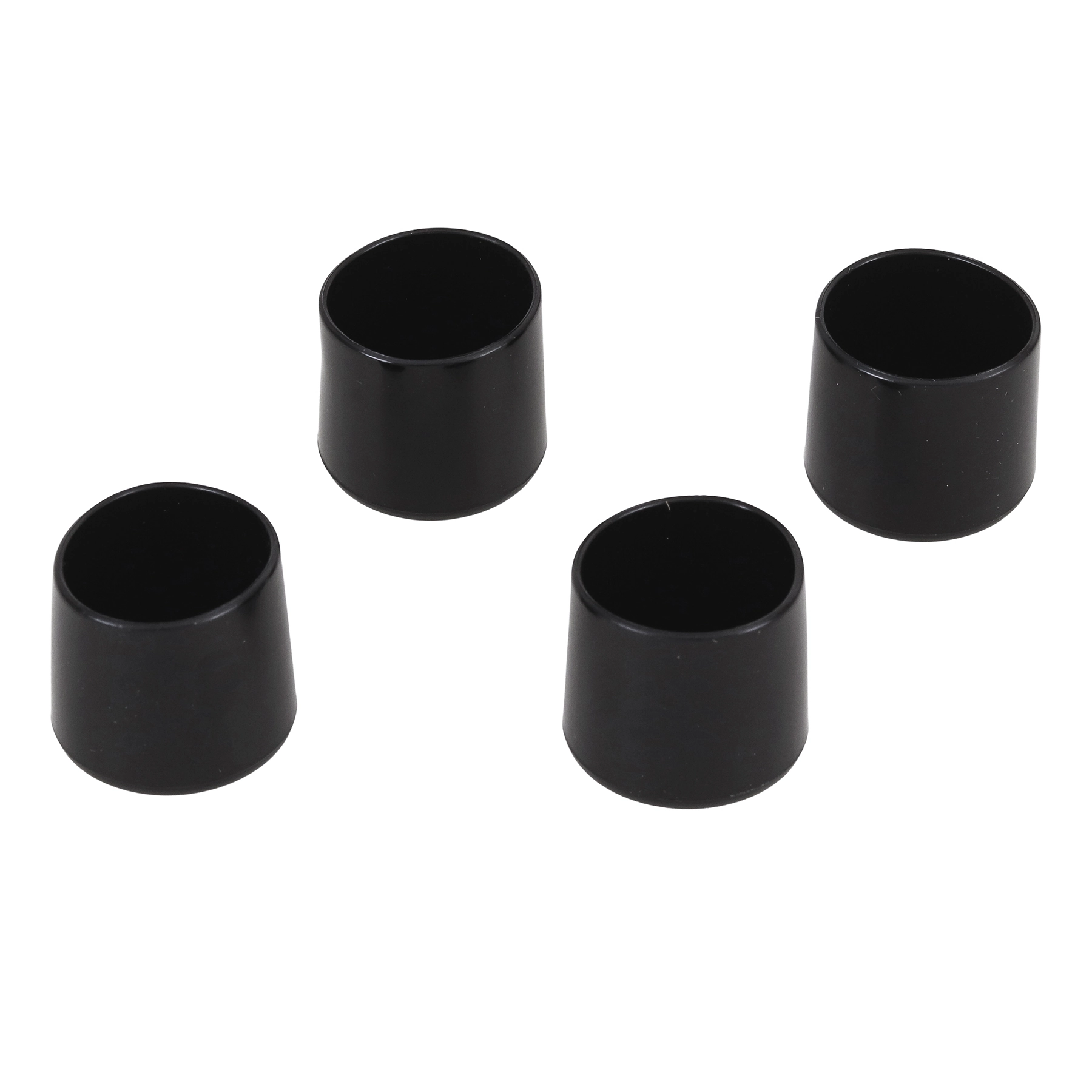 Ponteira para Móveis Redondo Plástico 30mm Preto Standers