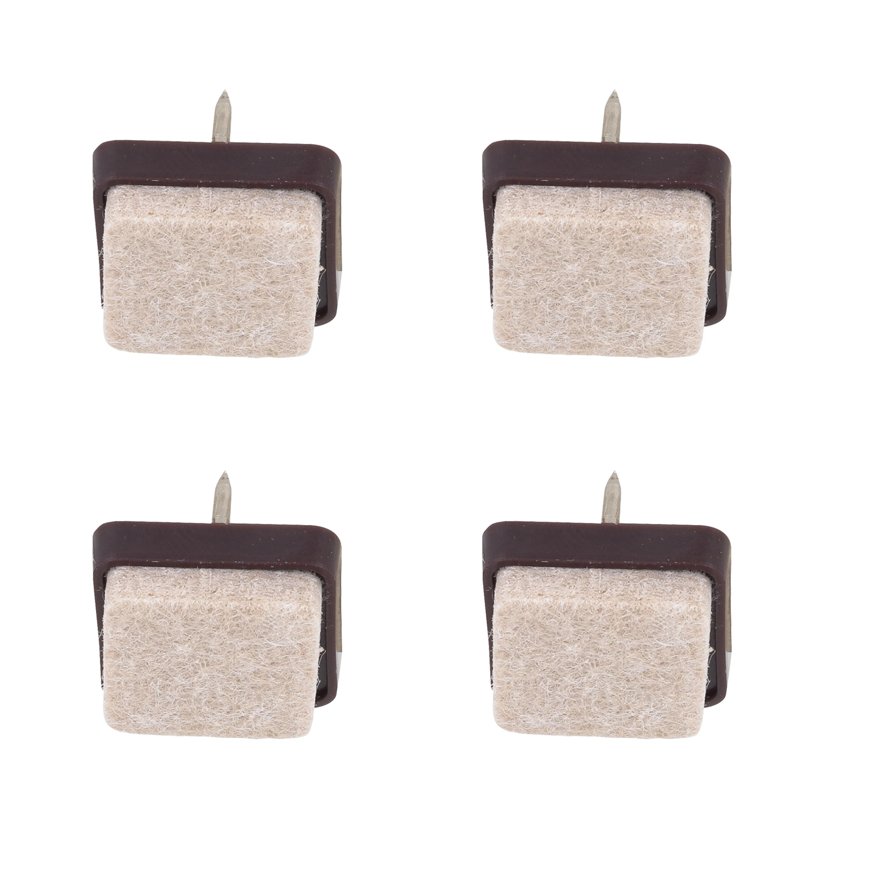 Feltro Quadrado 24x24mm com 4 peças Standers