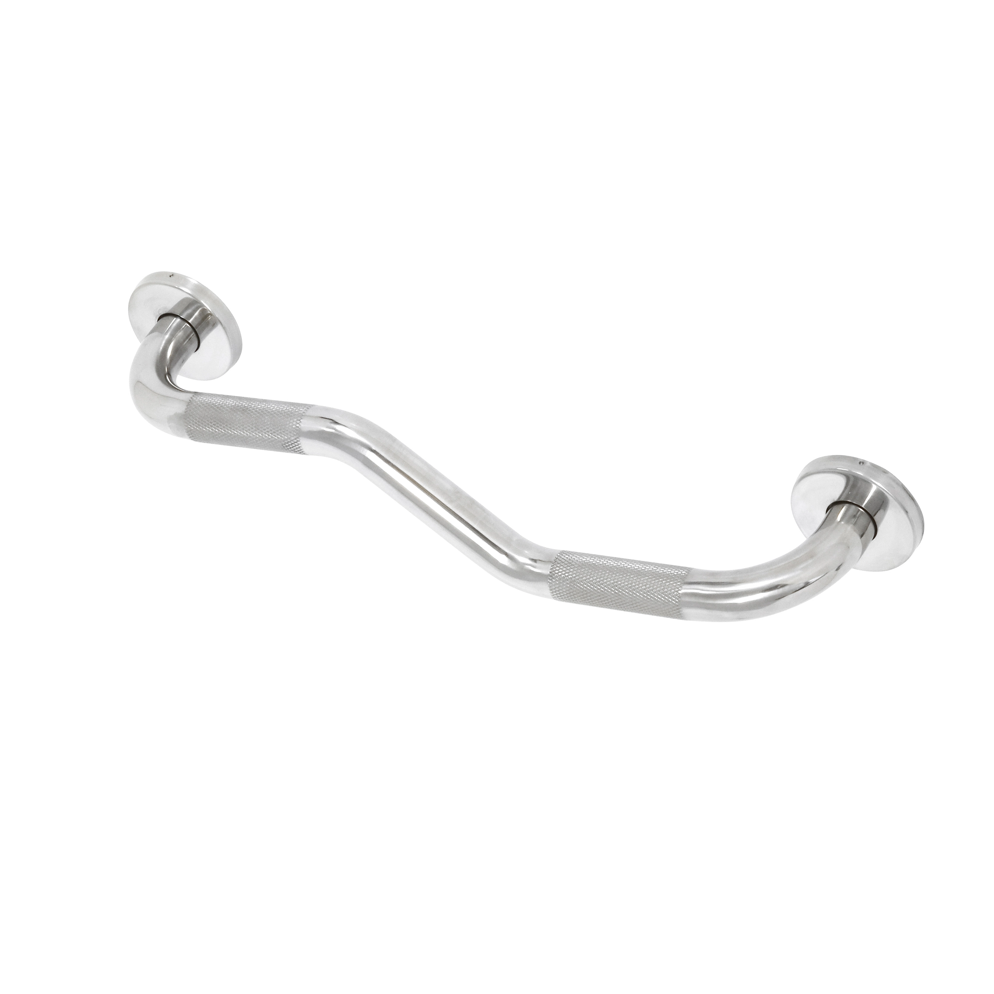 Barra de Apoio Z Aço Cromado 45cm Sensea