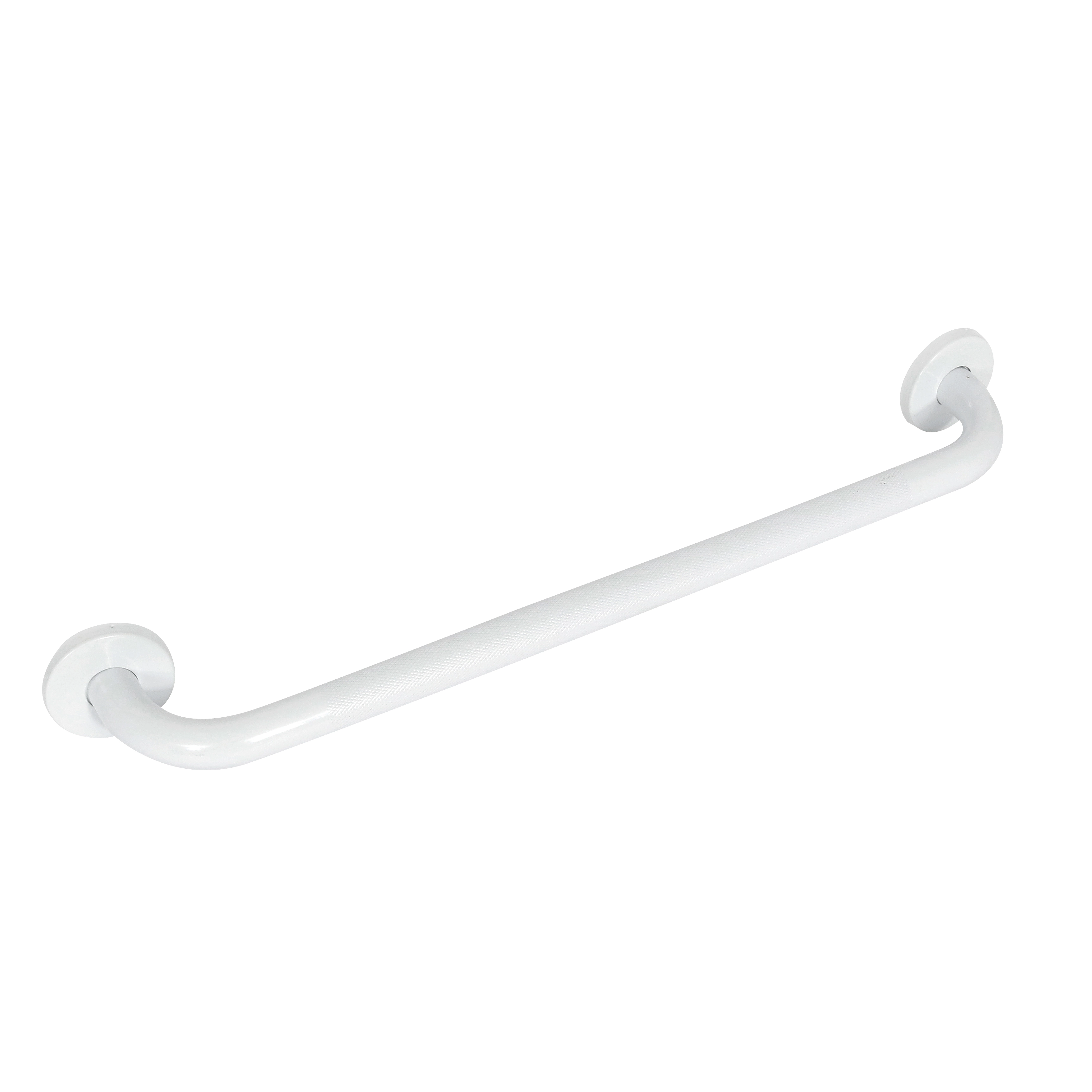 Barra de Apoio Aço Branco 60cm Sensea