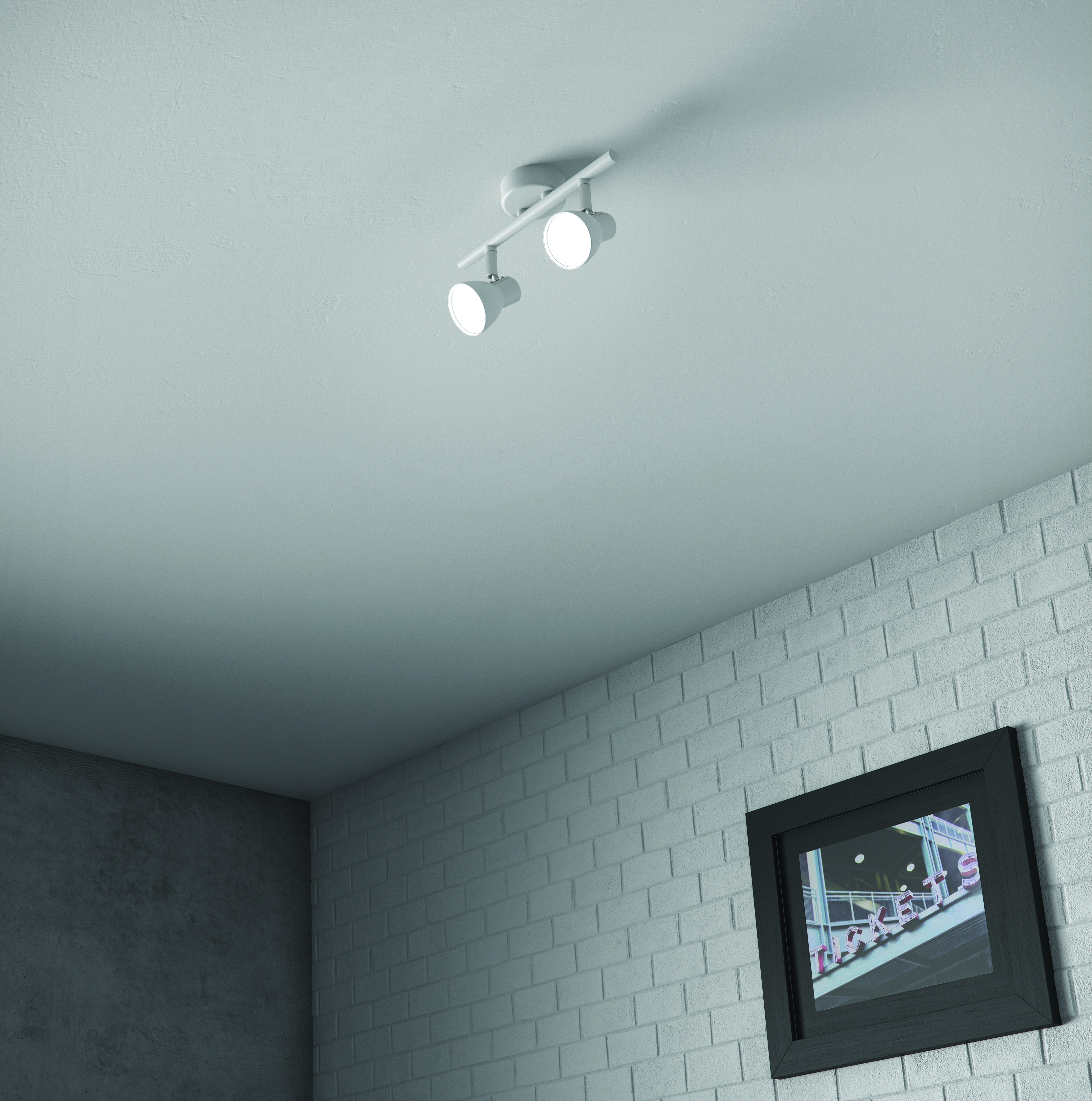 Spot de Sobrepor LED 12W Luz Amarela Inspire Bivolt