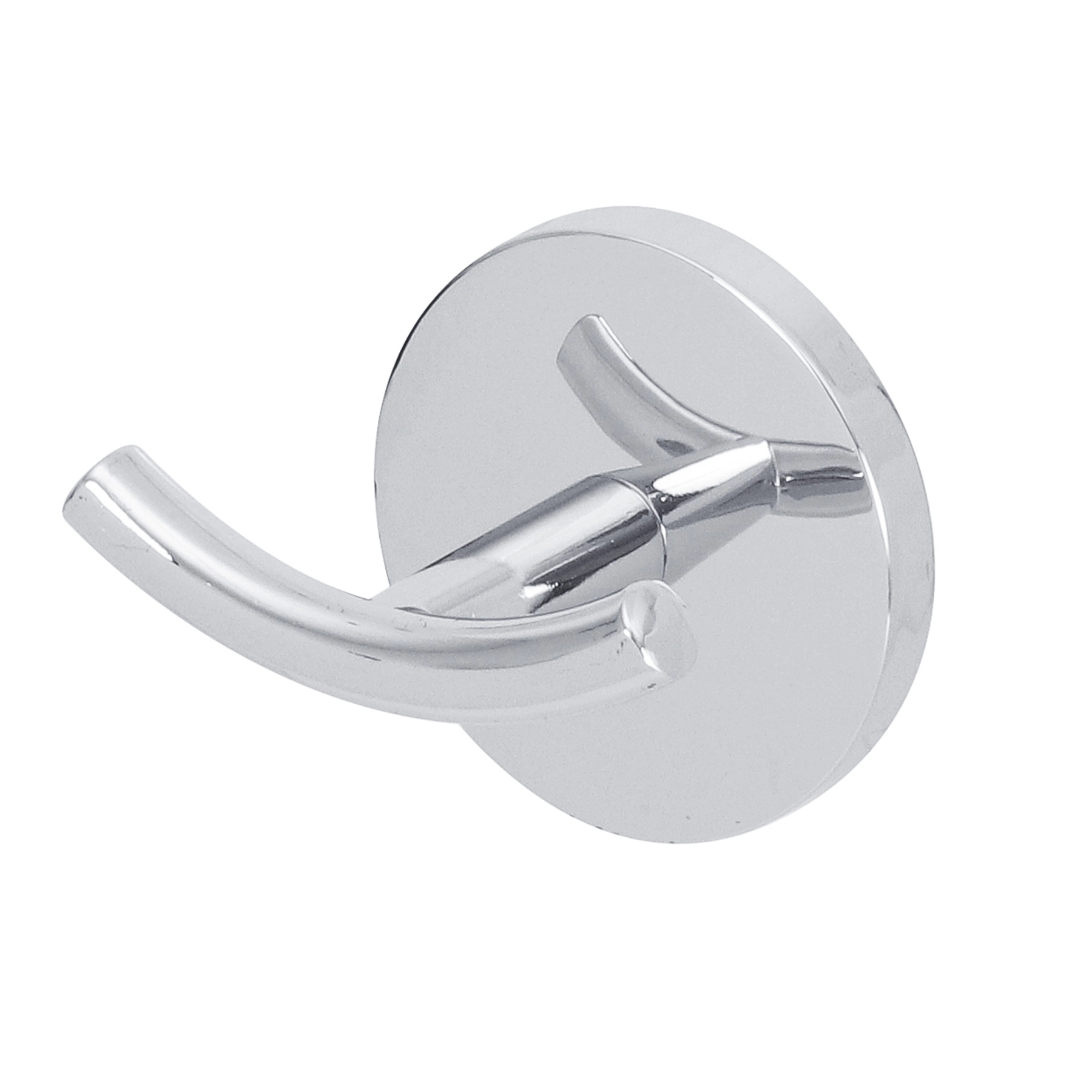 Cabide para Banheiro Duplo de Metal Cromato Suite Sensea
