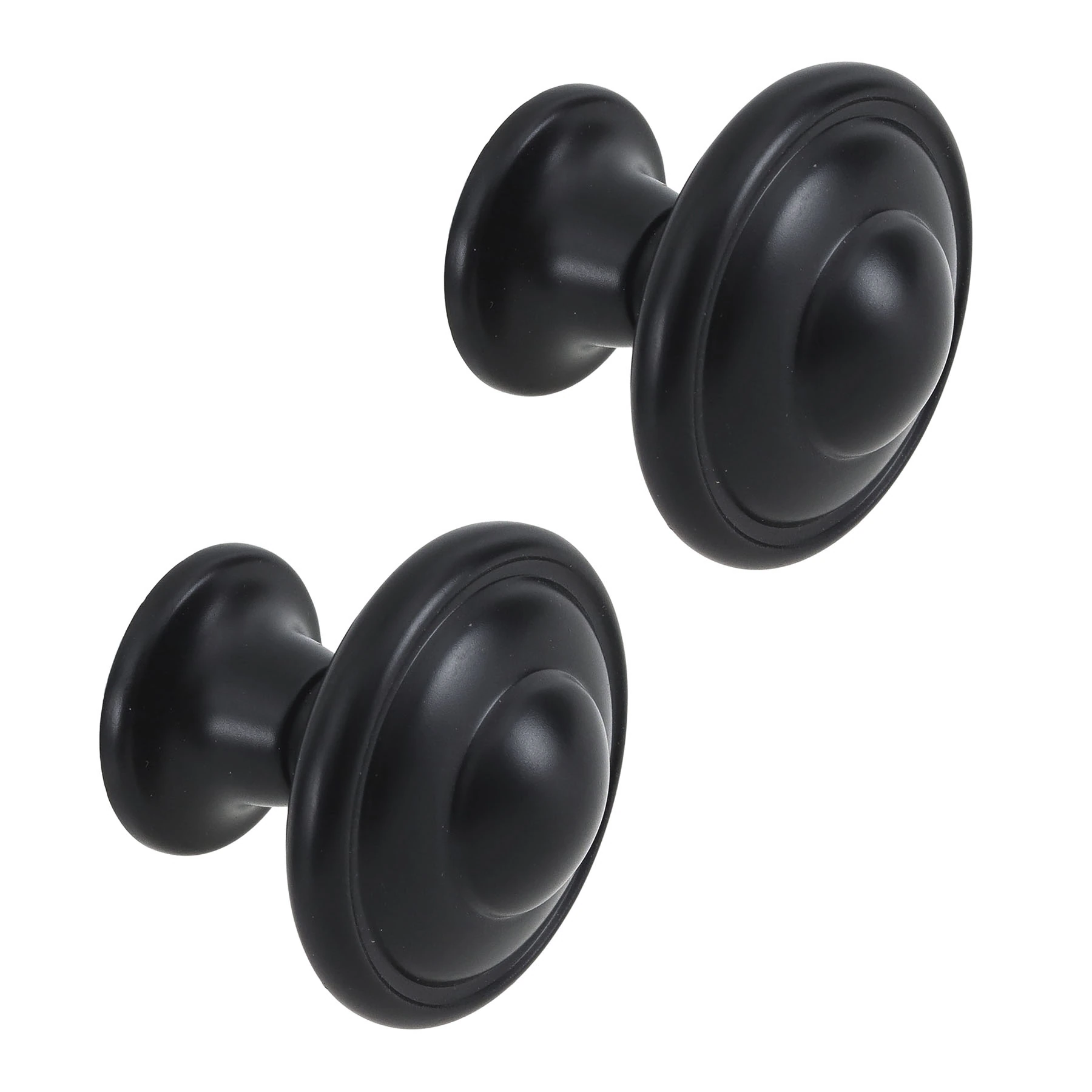 Puxador para Móveis Aço Preto Pintado 30,5mm 2 Peças Paros Inspire
