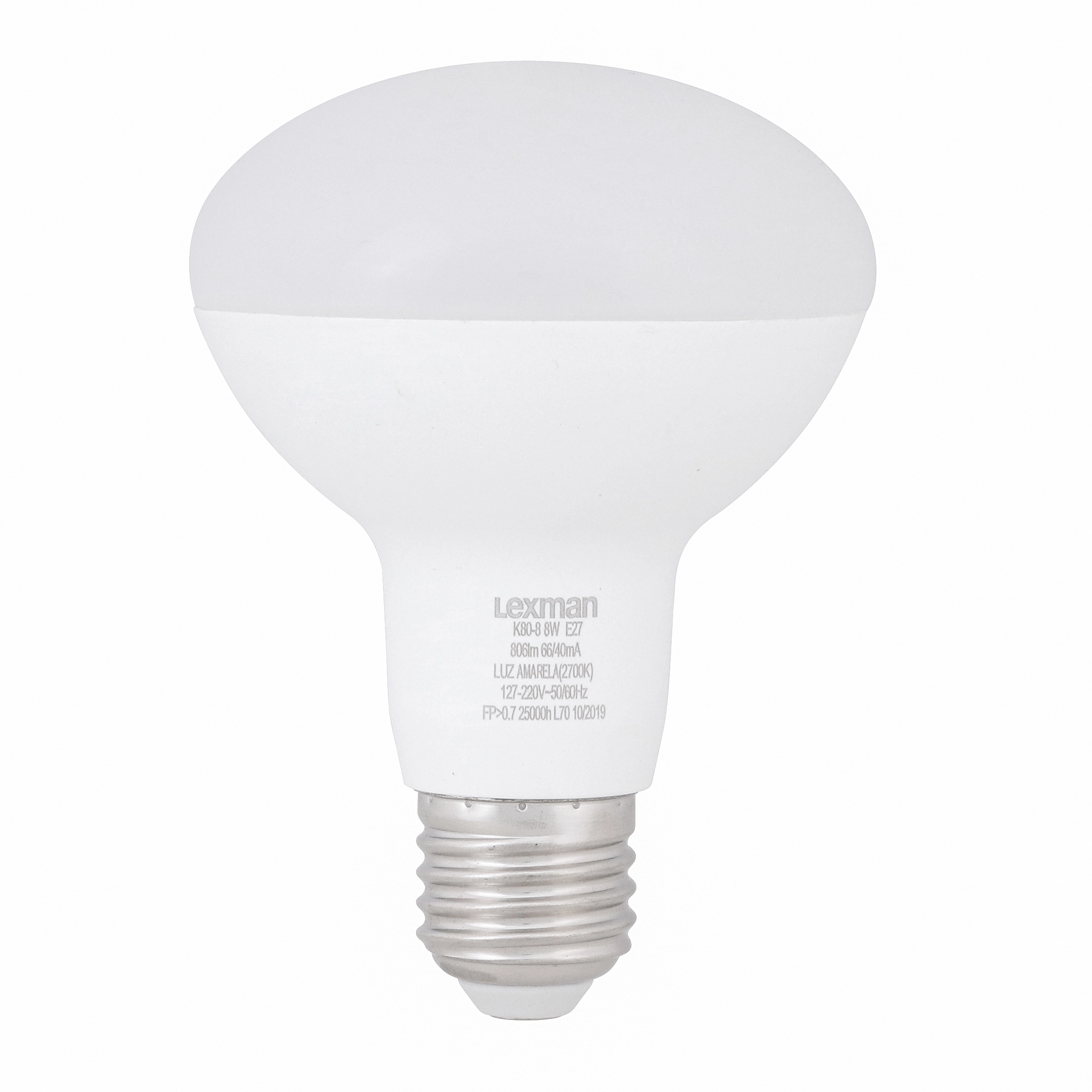 Lâmpada LED Refletora Luz Amarela 8W Lexman Bivolt