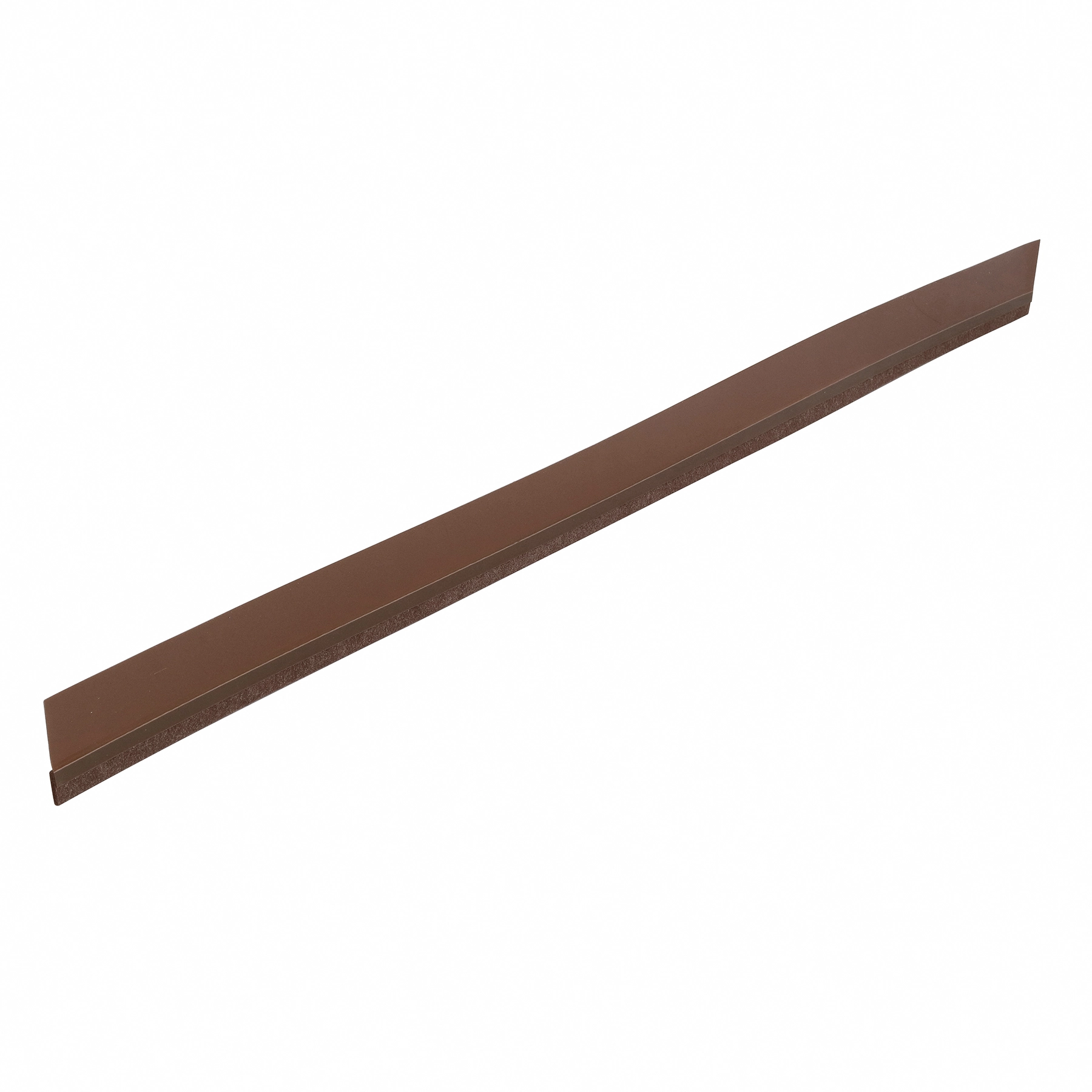 Protetor de Porta Adesivo "Espátula" Marrom 100cm para Vão 2mm