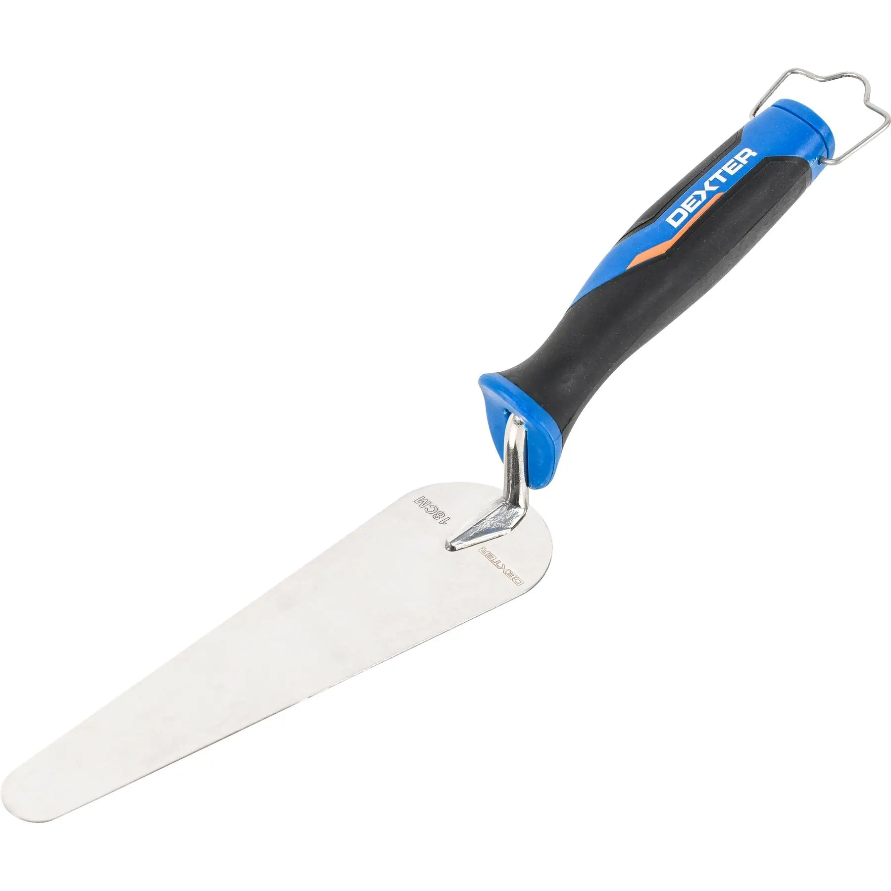 Colher de Pedreiro Estreita 7" (180mm) com Cabo de Plástico Bimaterial Dexter