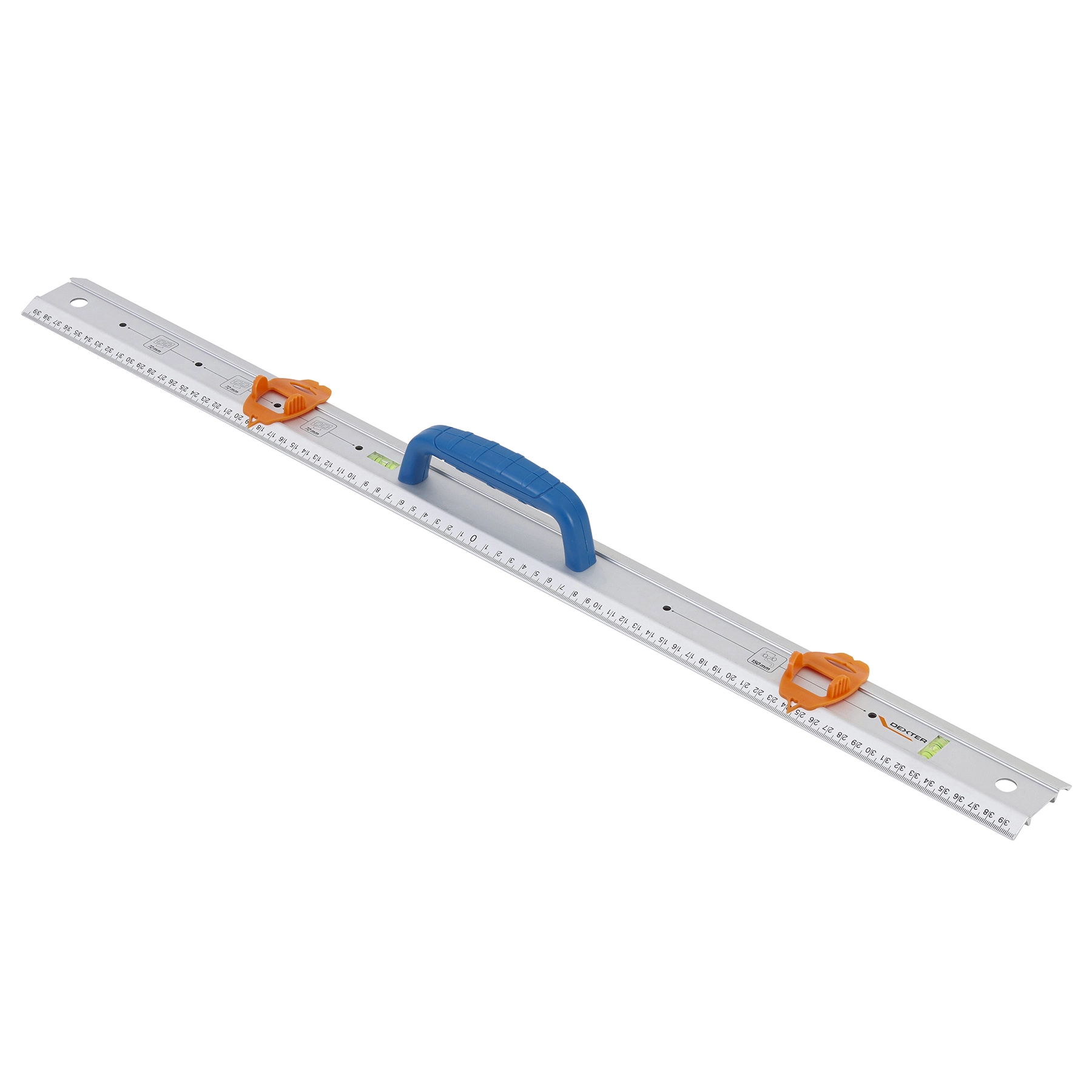 Nível Manual de Alumínio 32" (800mm) 2 Bolhas com 2 Marcações Dexter