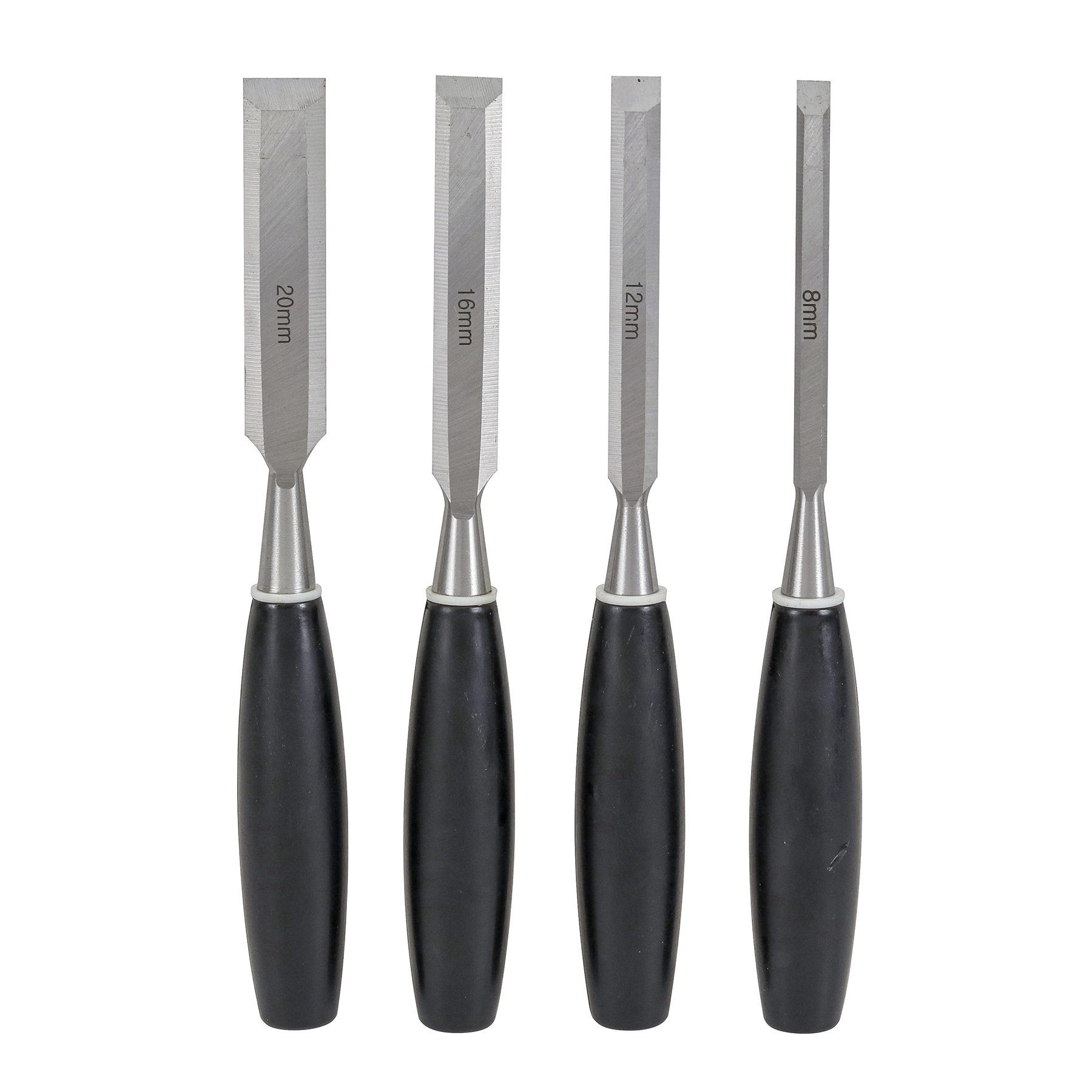Kit Formões para Madeira Cabo de Plastico