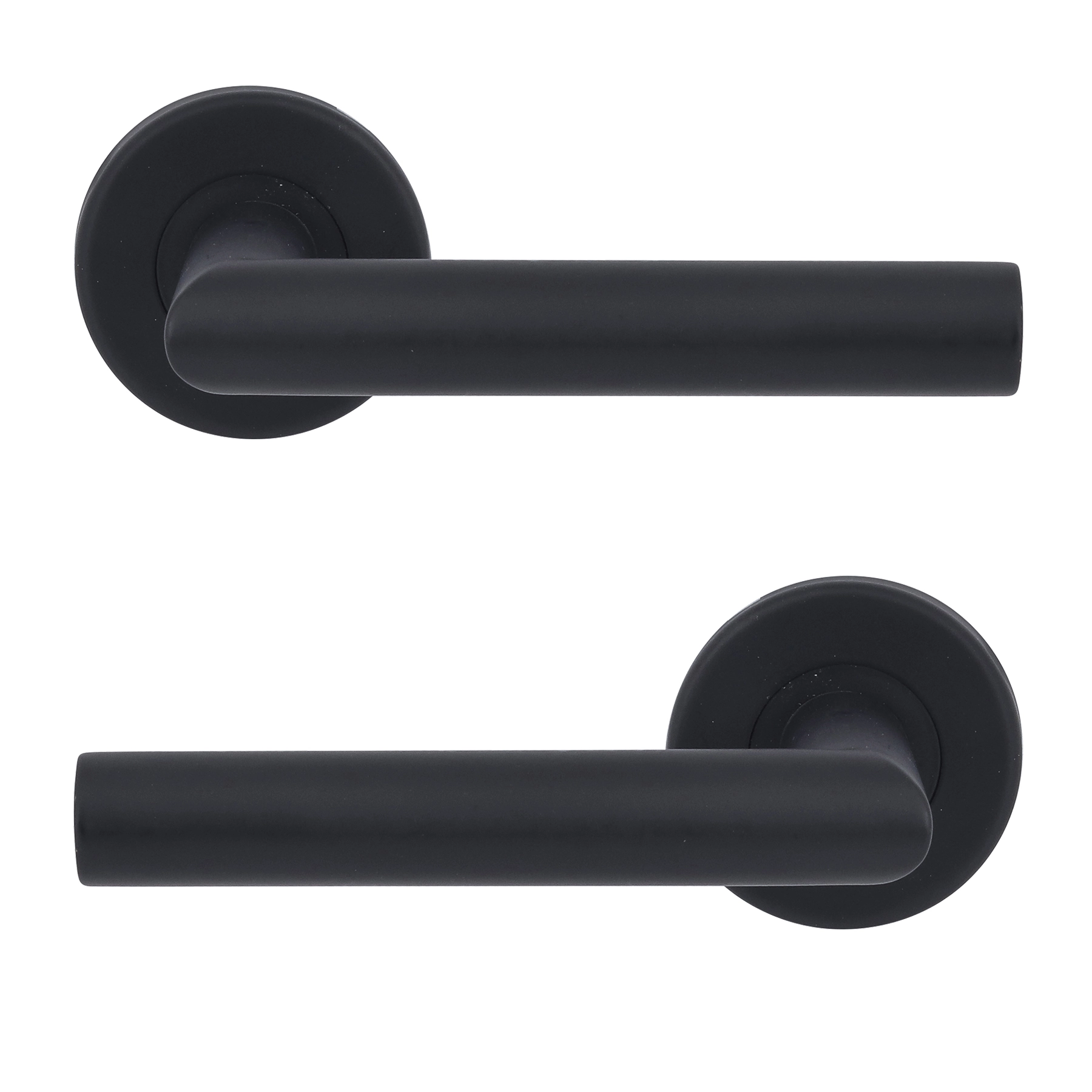 Maçaneta para Porta Aço Inoxidável Pintado Preto Inspire