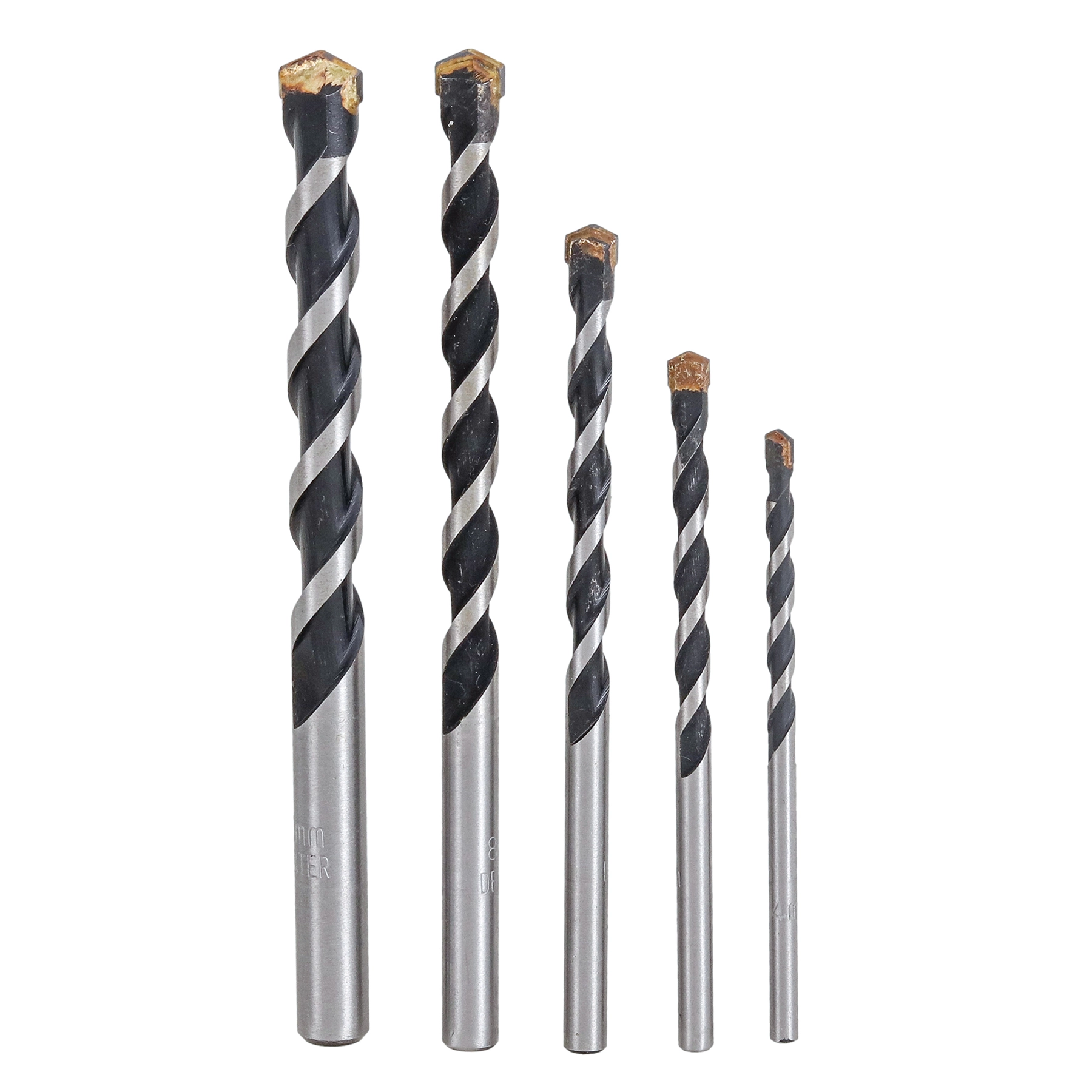 Jogo de Broca para Concreto 4mm a 10mm 5 Peças Dexter