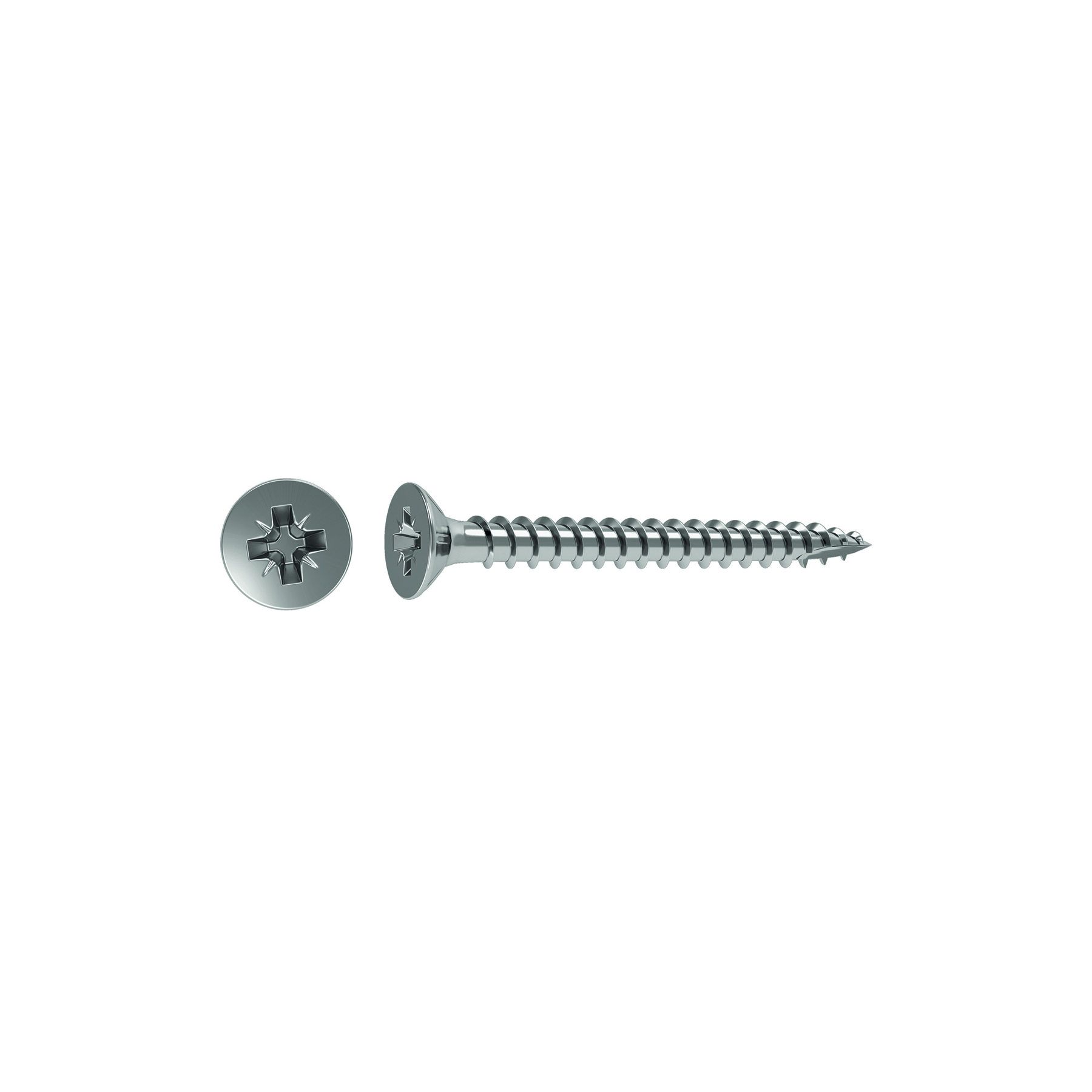 Parafuso para Madeiras Cabeça Chata Philips 4x50mm 120 peças Standers