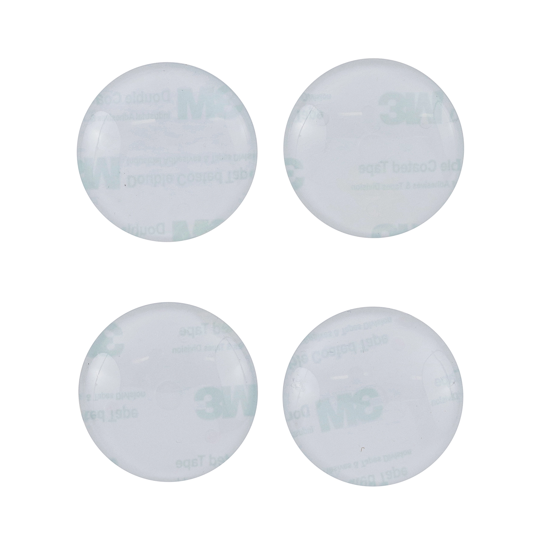 Batedor para Porta Grande Autoadesivo PVC Transparente 4 Peças Inspire