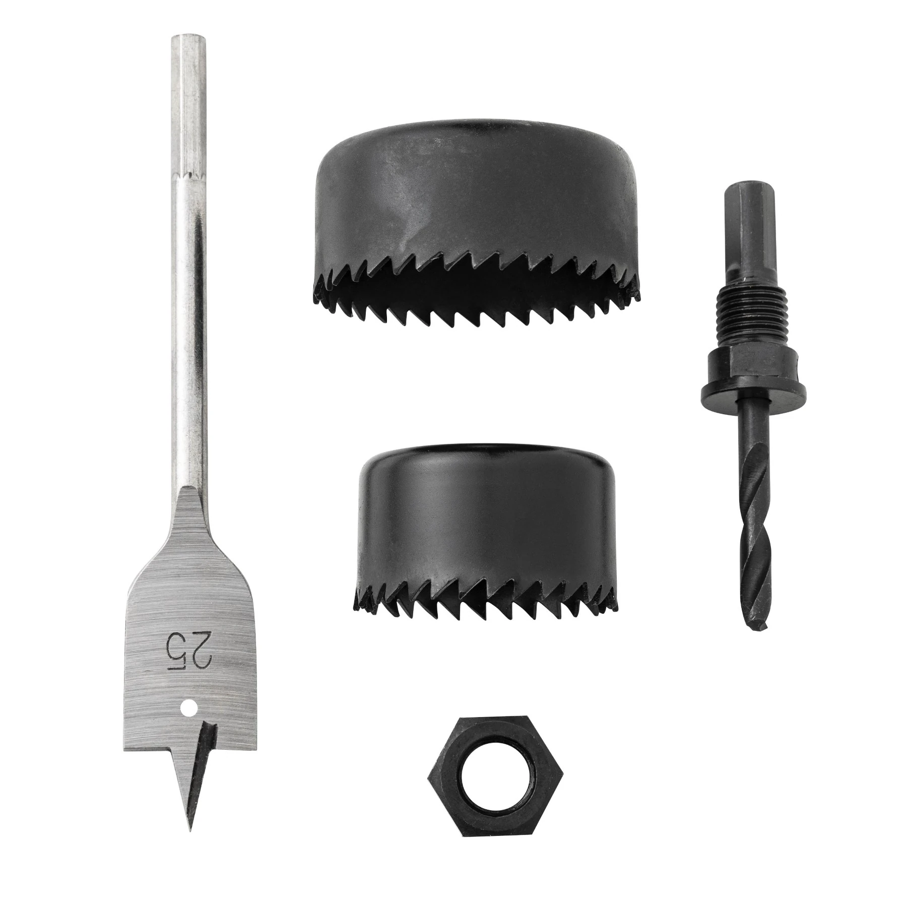 Kit de Serras Multi Vídea para Madeira Plástico e Drywall Copo 48-59mm 3 Peças Dexter
