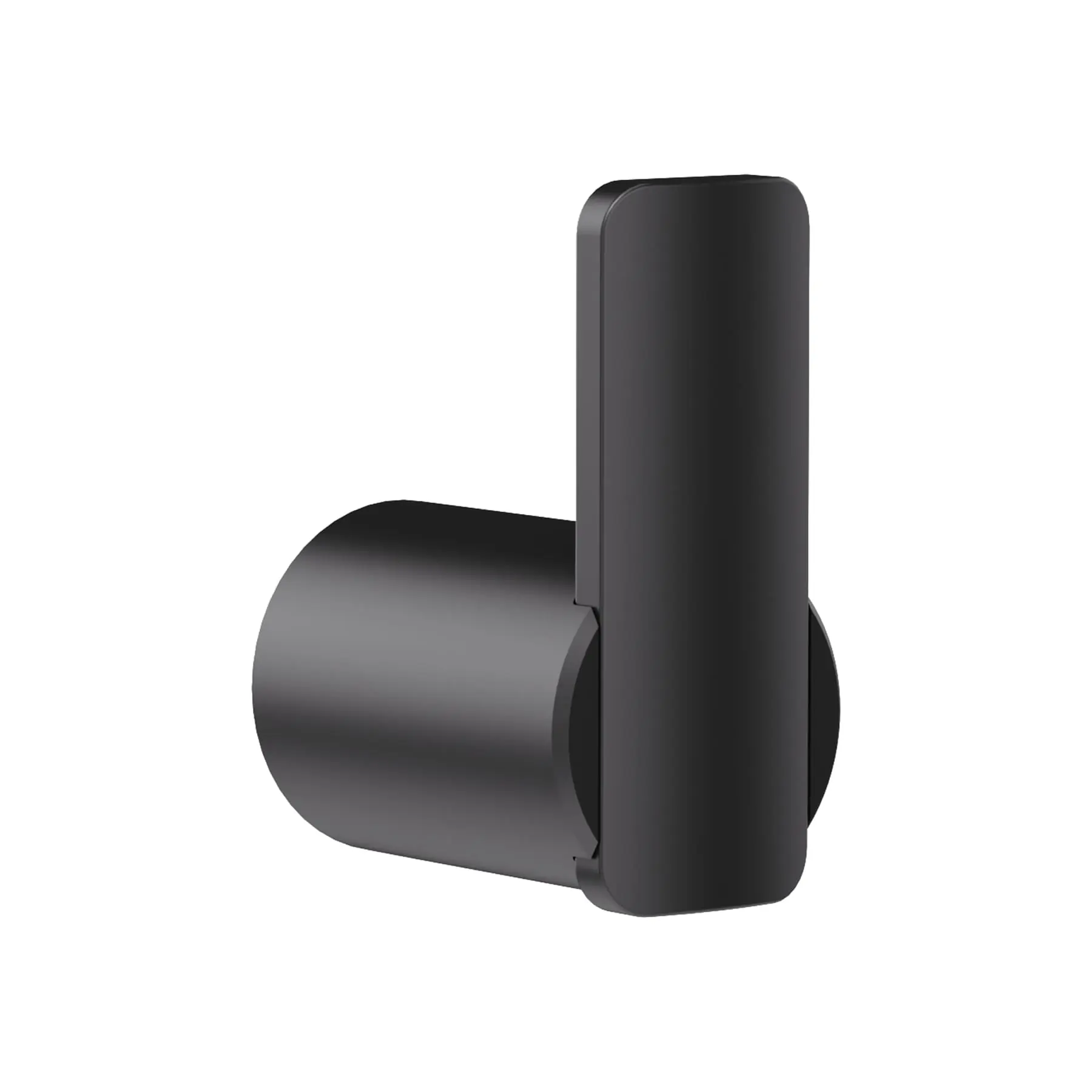 Cabide Zinco e Aço 5,5x2,7x4cm Neo Preto Sensea
