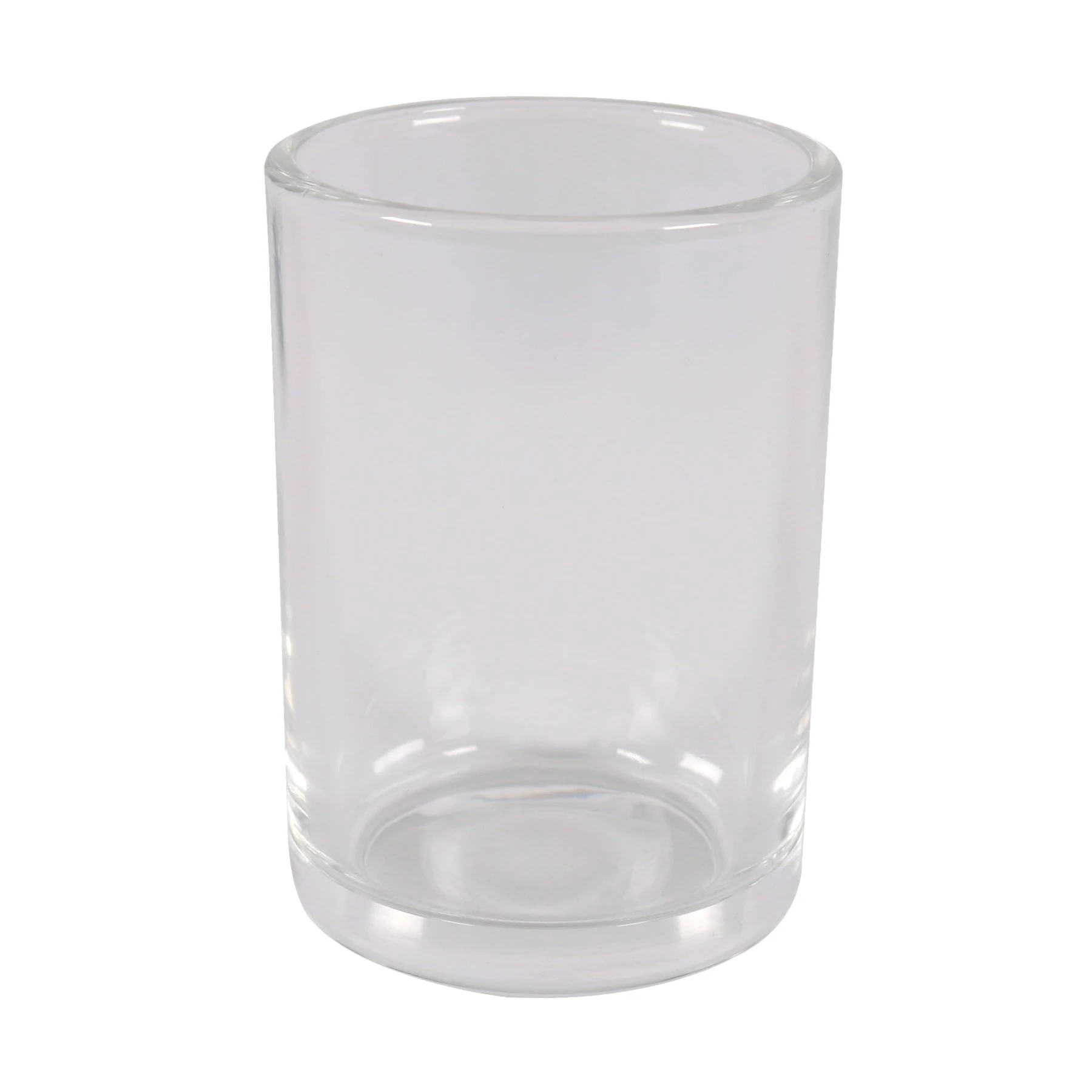 Porta Escova de Dente de Bancada para Banheiro Vidro Transparente Studio Sensea