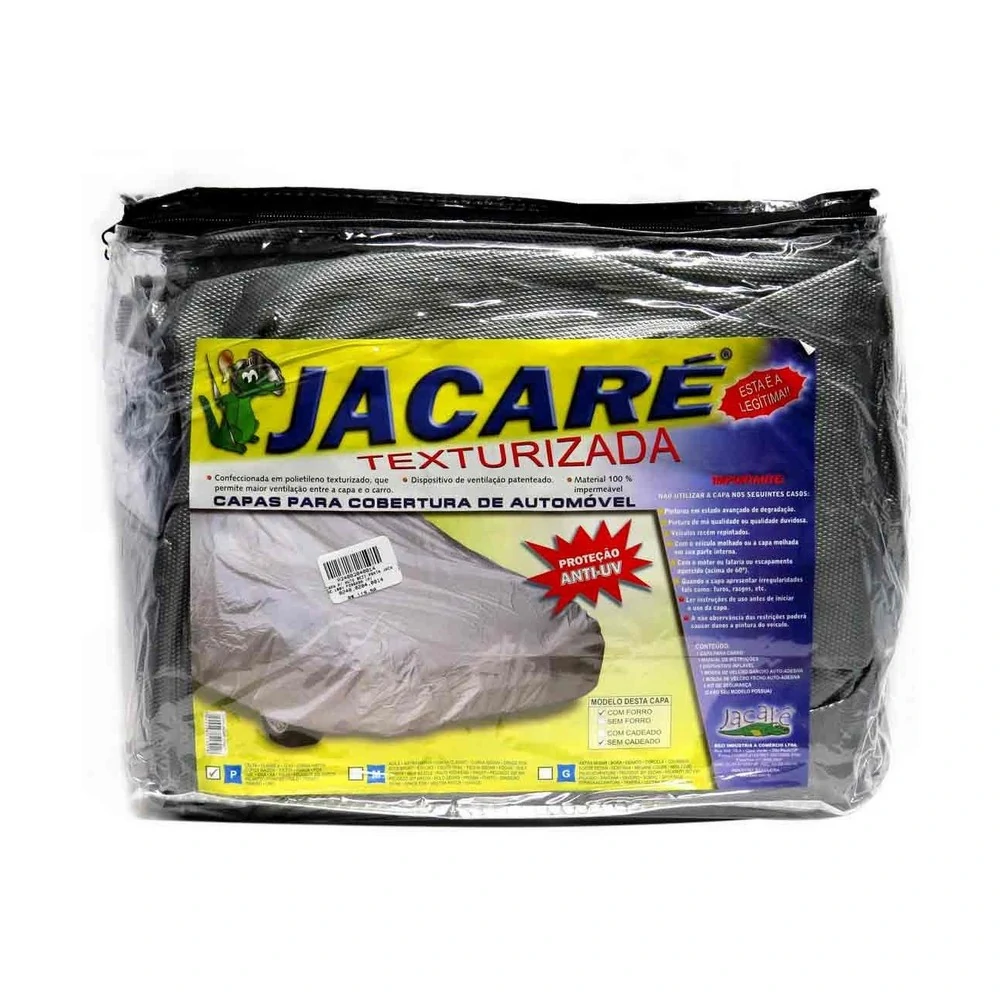 Capa para Carro (P) Prata Jacaré Plus - BEZI 7